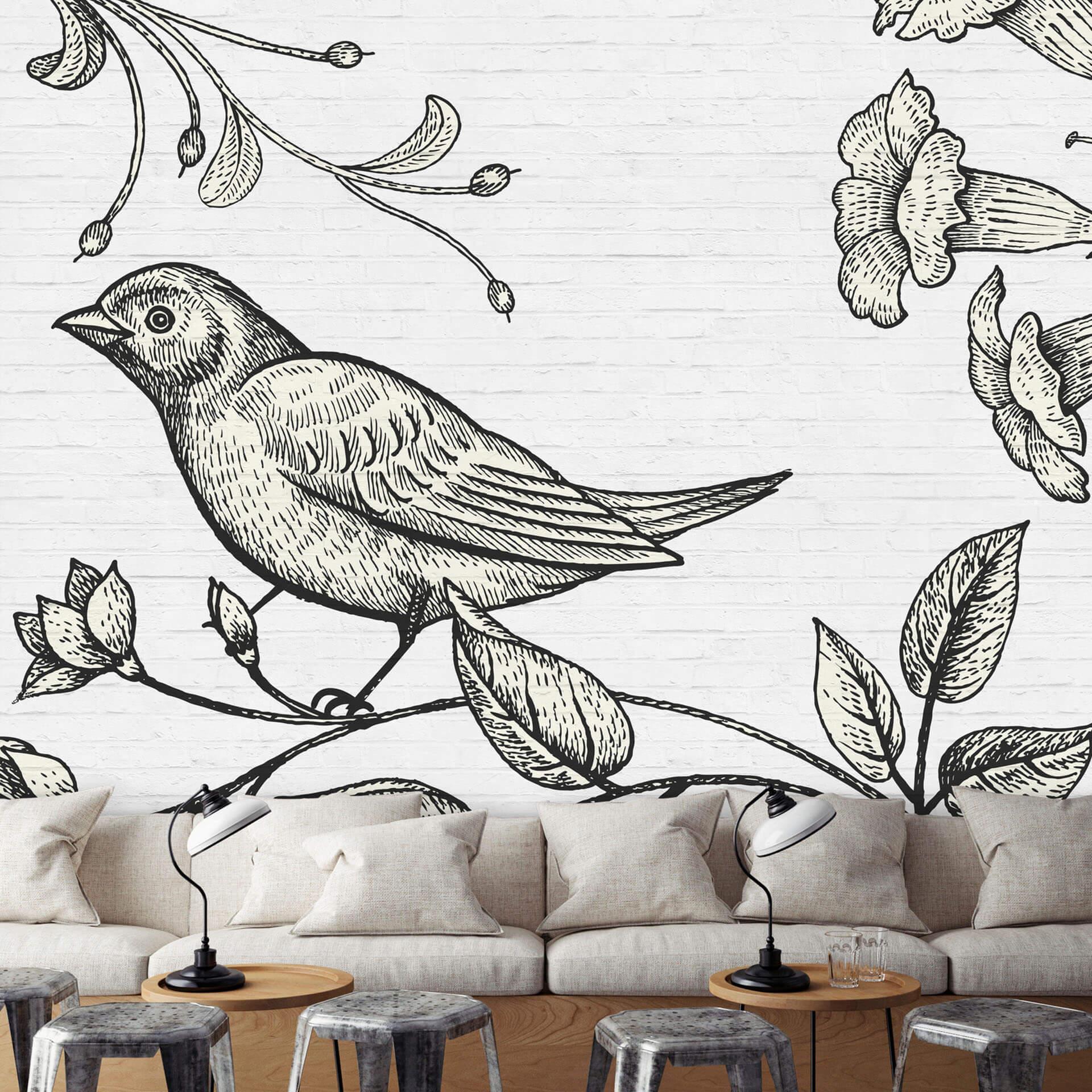 Livingwalls Fototapet Walls by Patel Birdy 3