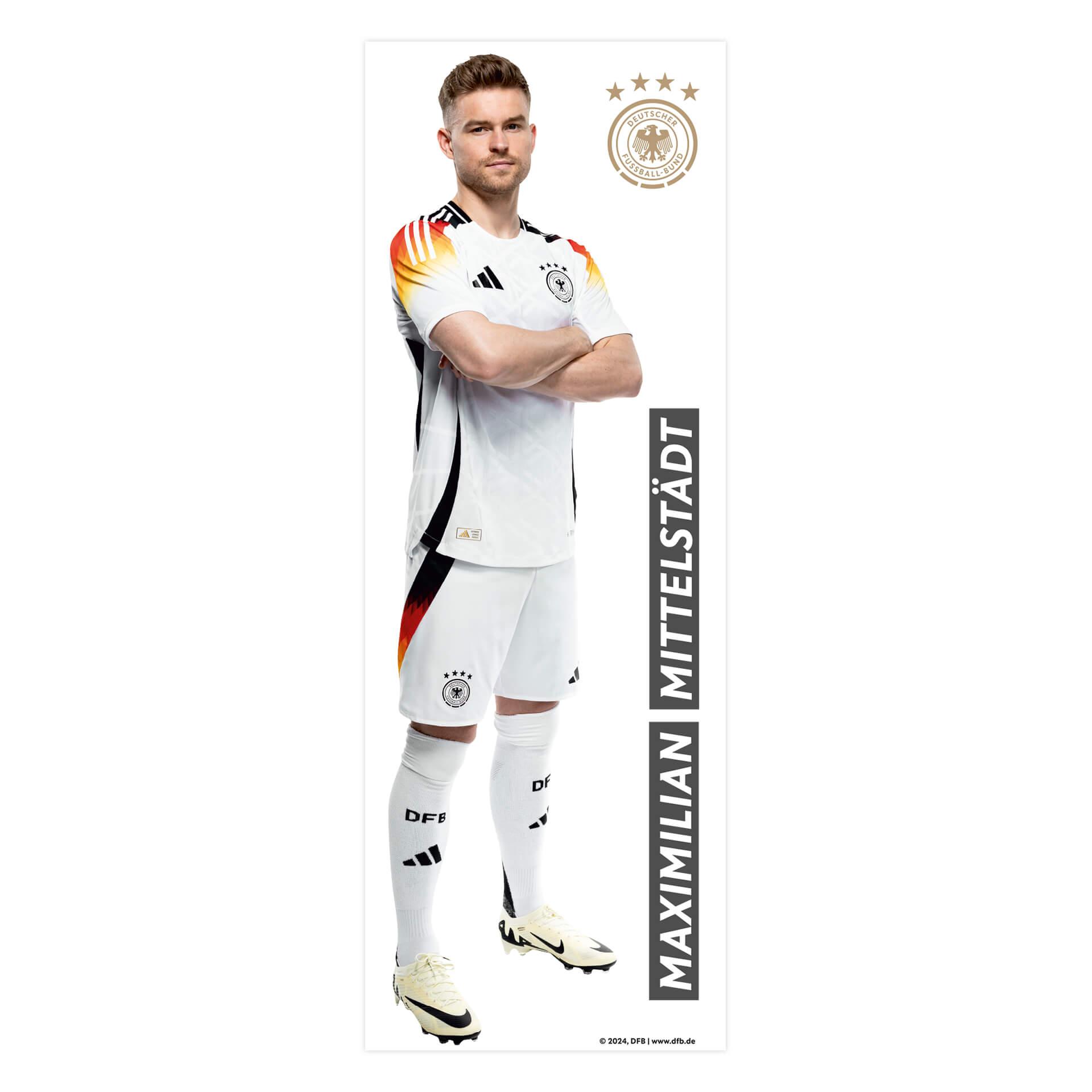 DFB Sticker EM für die Wand, Wandtattoo - Mittelstädt