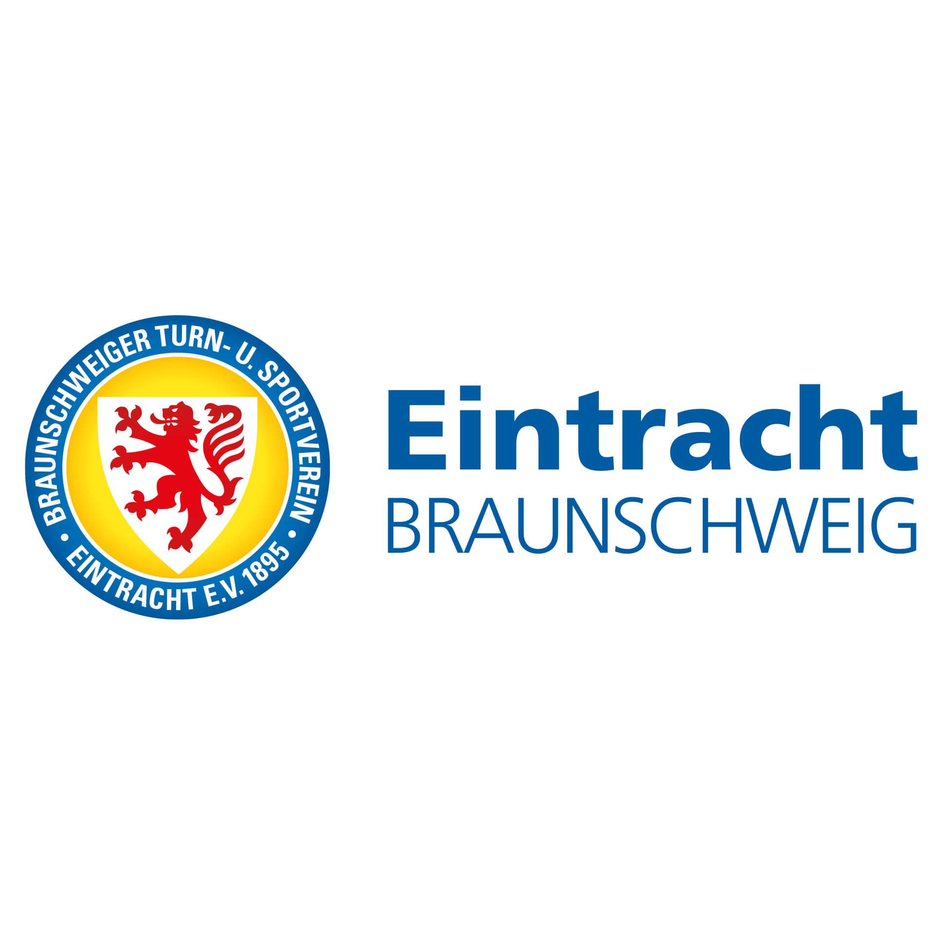 Wandtattoo Eintracht Braunschweig Logo mit Schriftzug