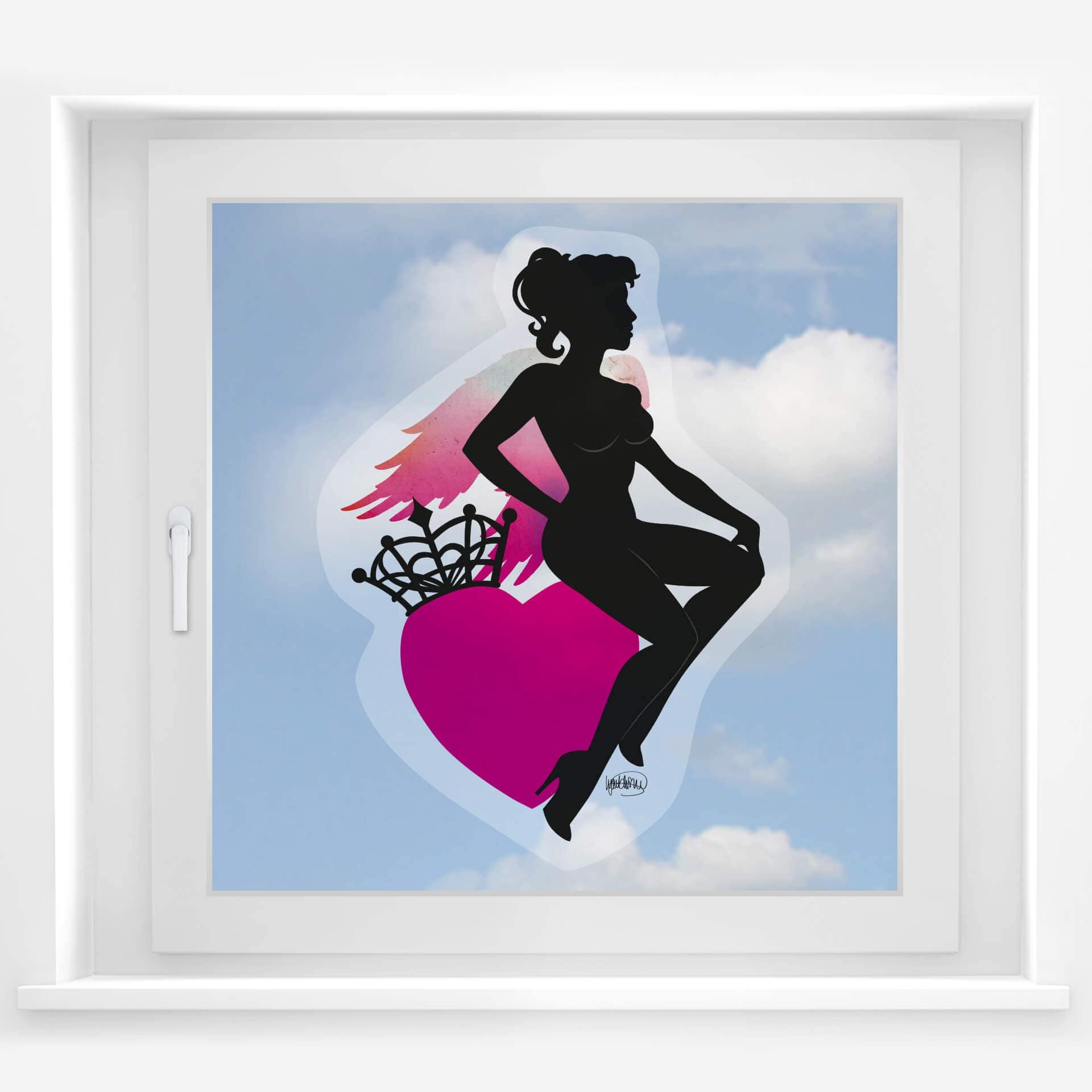 Cuadro de ventana LA Ink Good Girl