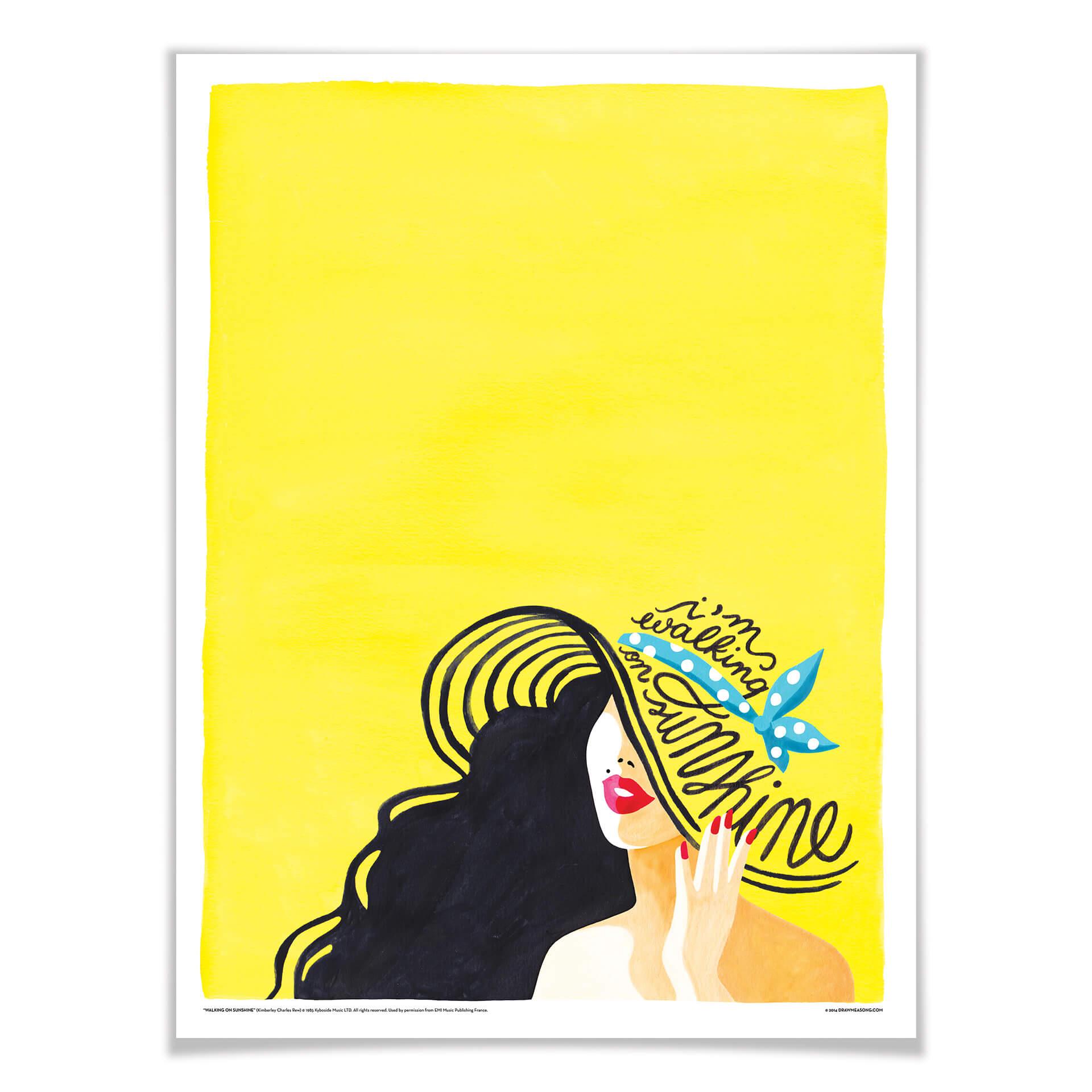 Plakat Tohmé - DMAS: Walking on Sunshine