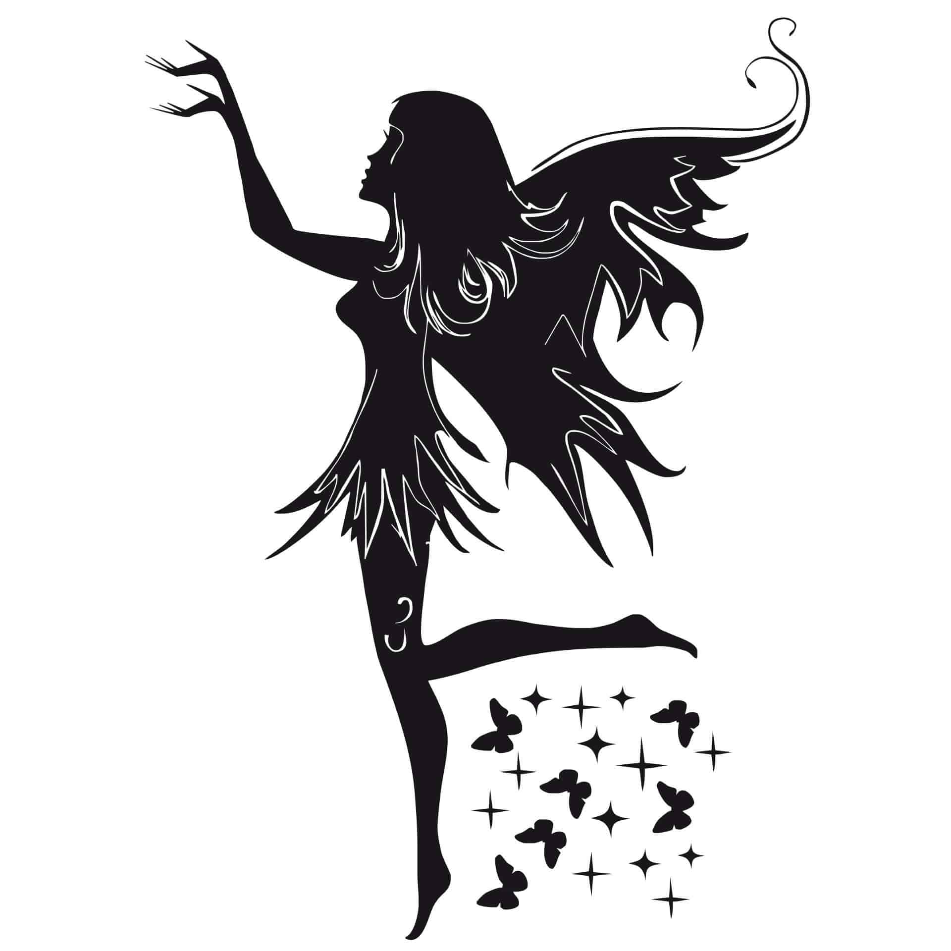 Adesivo murale - Fata magica