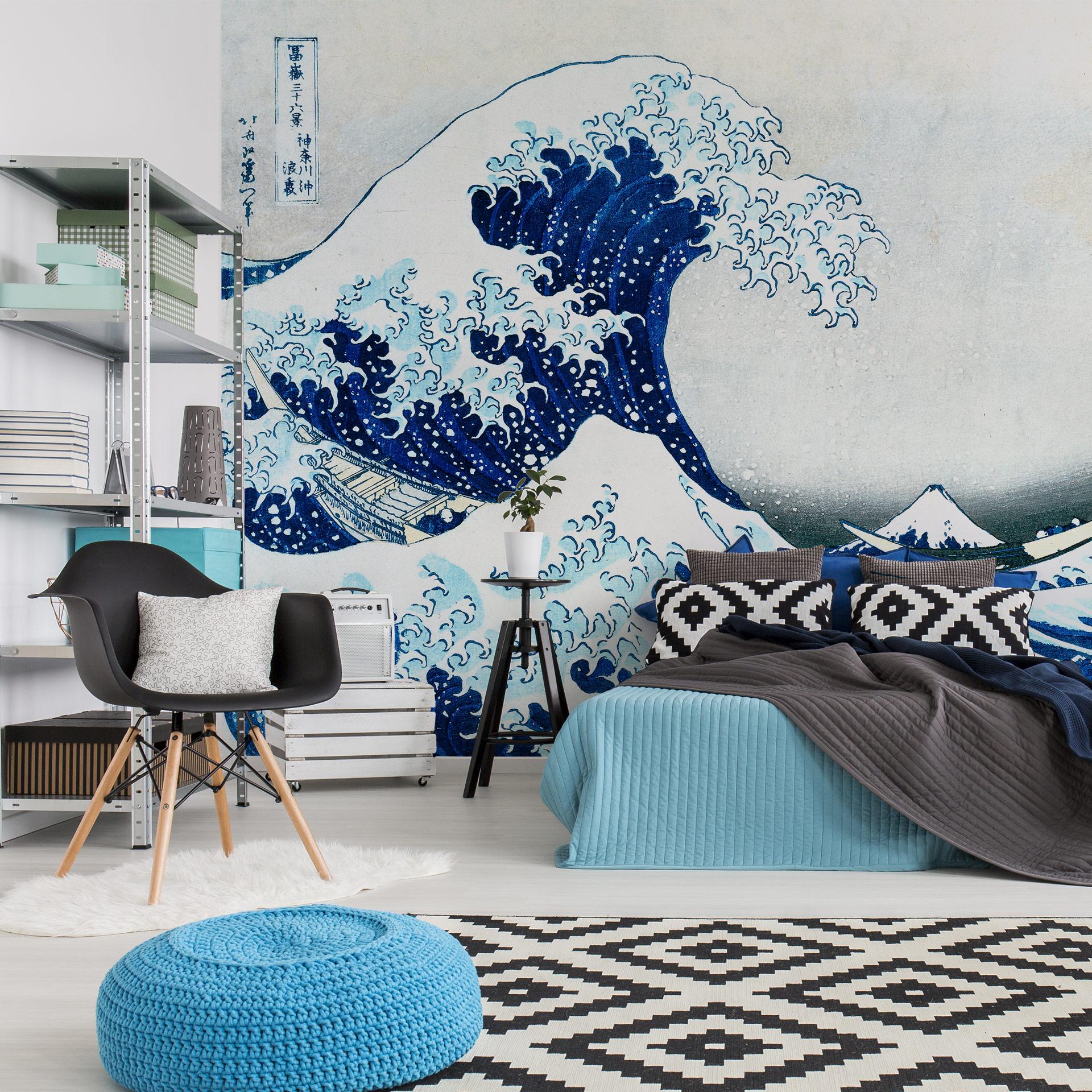Fototapet - Hokusai - Den store bølge