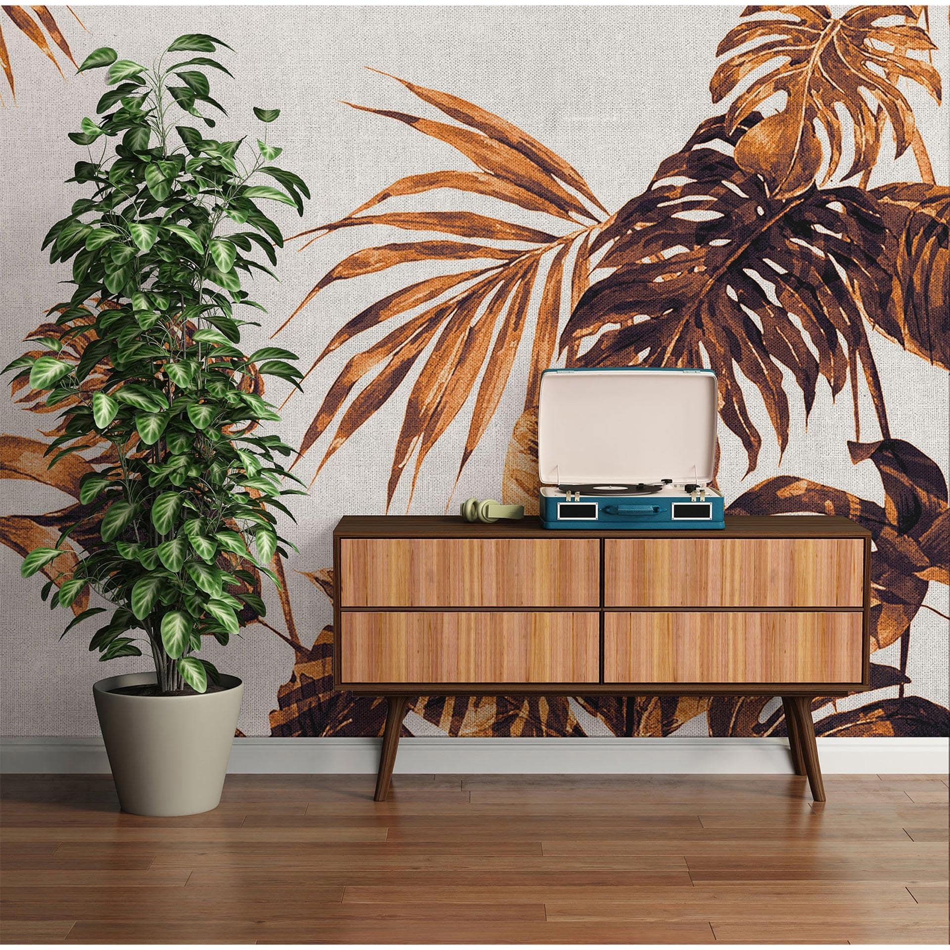 Architects Paper Papier peint photo Atelier 47 Tropical Leaves Artwork palmier