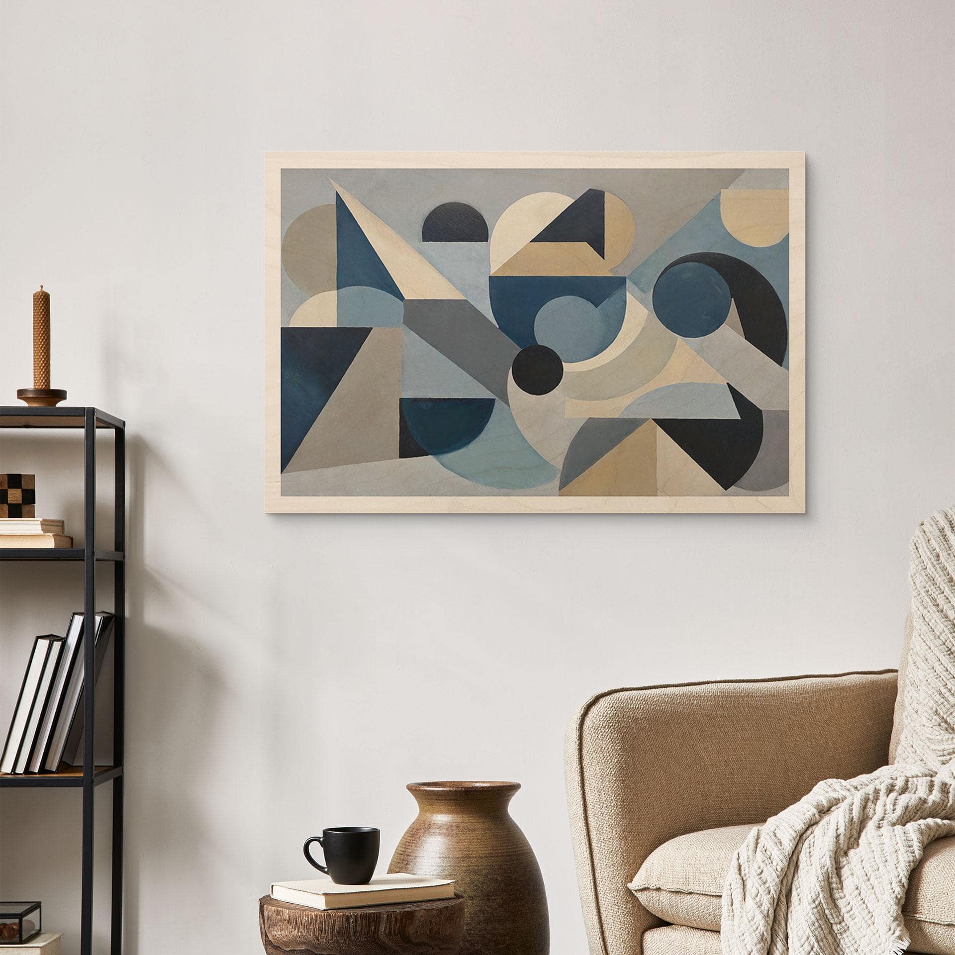 Stampa su legno Avant Pulse - Forme Geometriche - Sir Edward x Grigory Gladarev