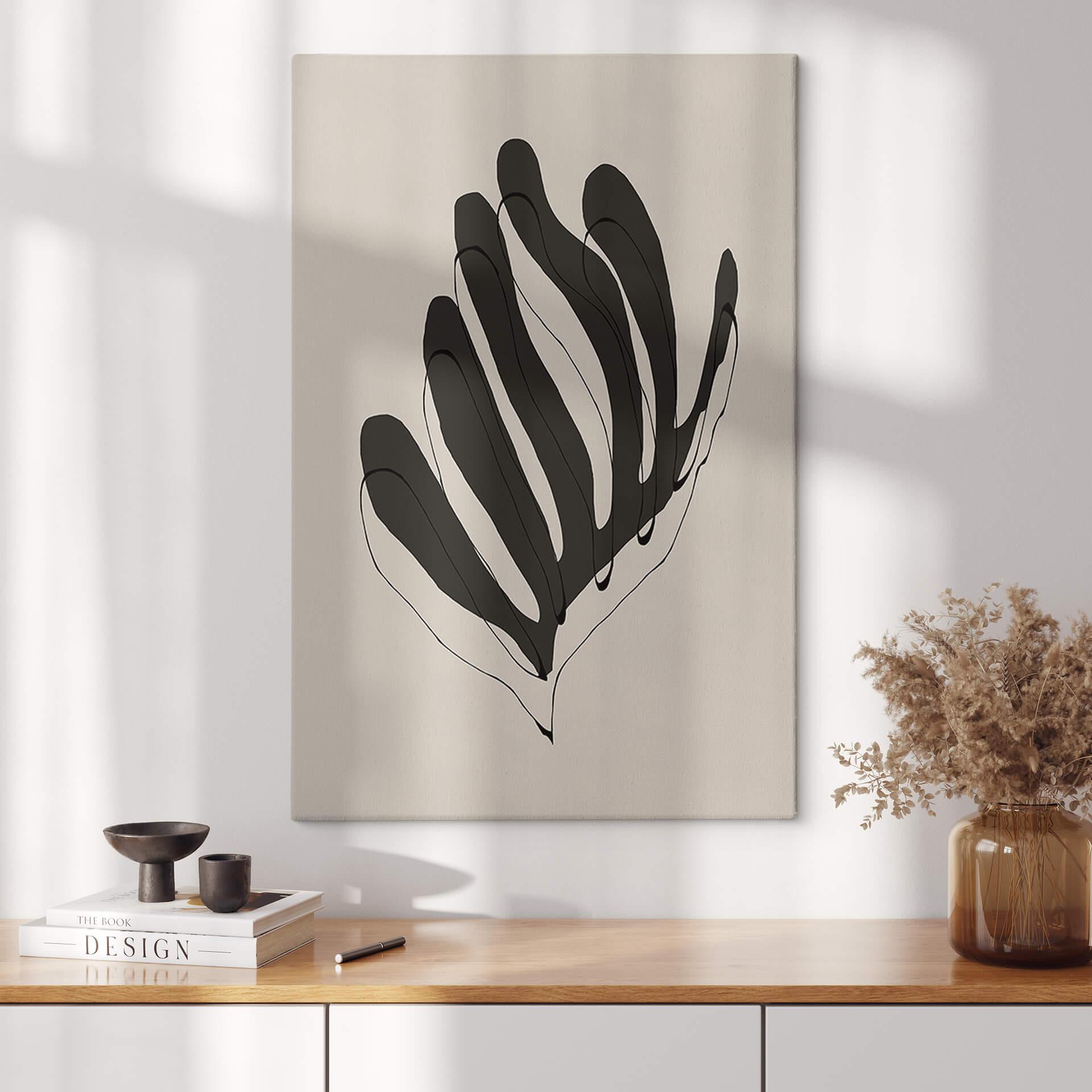 Canvas Miuus Studio - Modern Flower