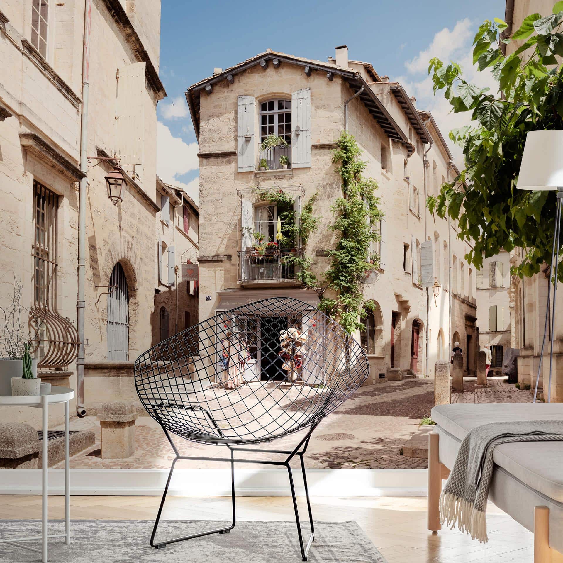 Papier peint photo Hugonnard - Dans la vieille ville - 384x260