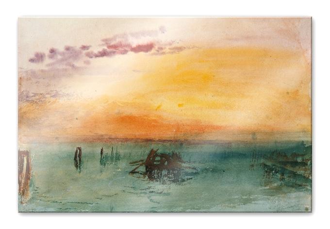 Akrylbillede Turner - Venedig set fra Fusina
