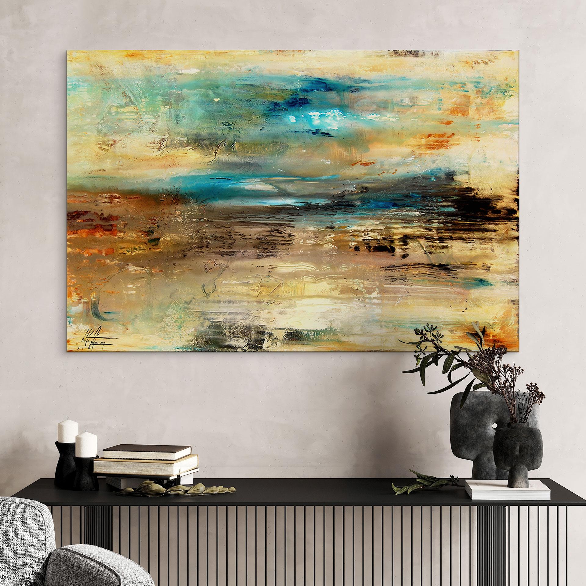Wandbild Visite - Fedrau - Alu-Dibond