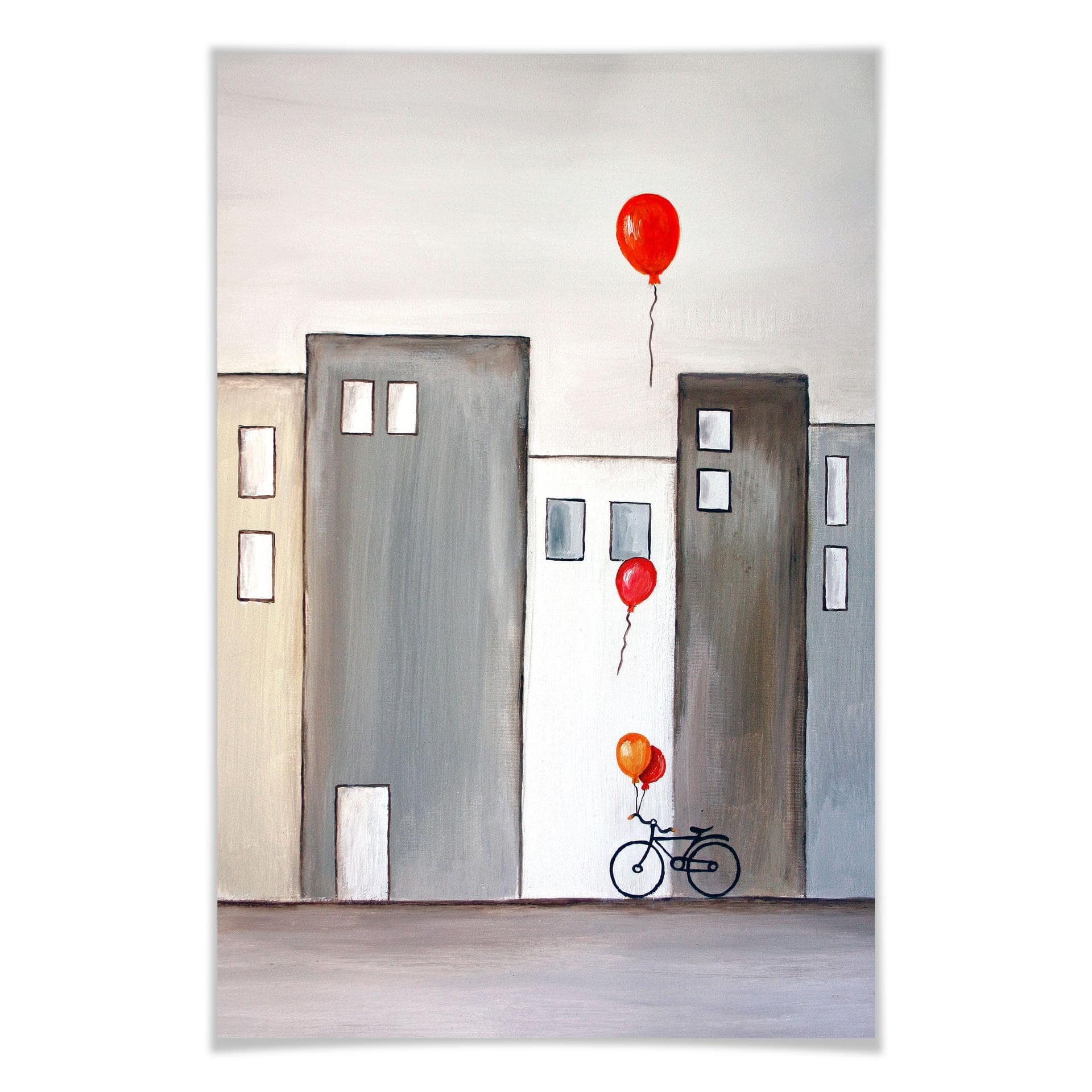 Poster - Melz - Le vendeur de ballon