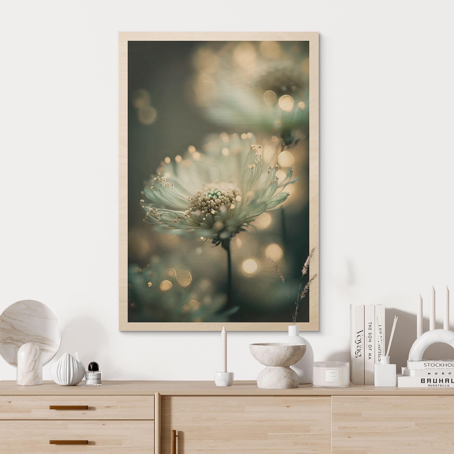 Billede af træ Delikat glitrende blomster - Treechild