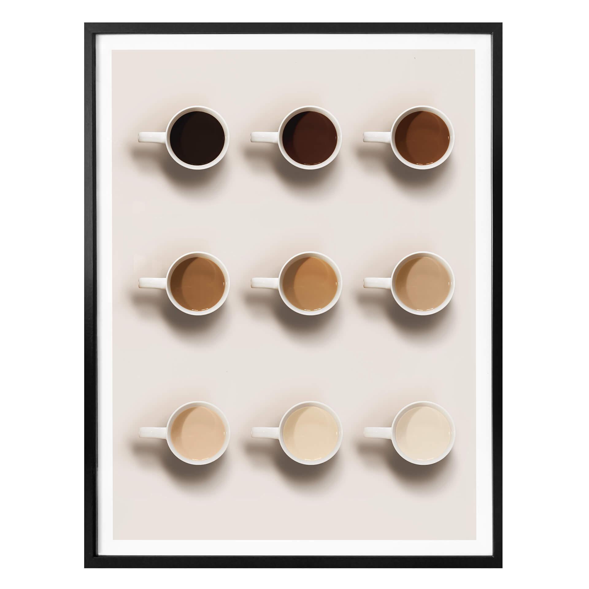 Plakat - Shades of coffee
