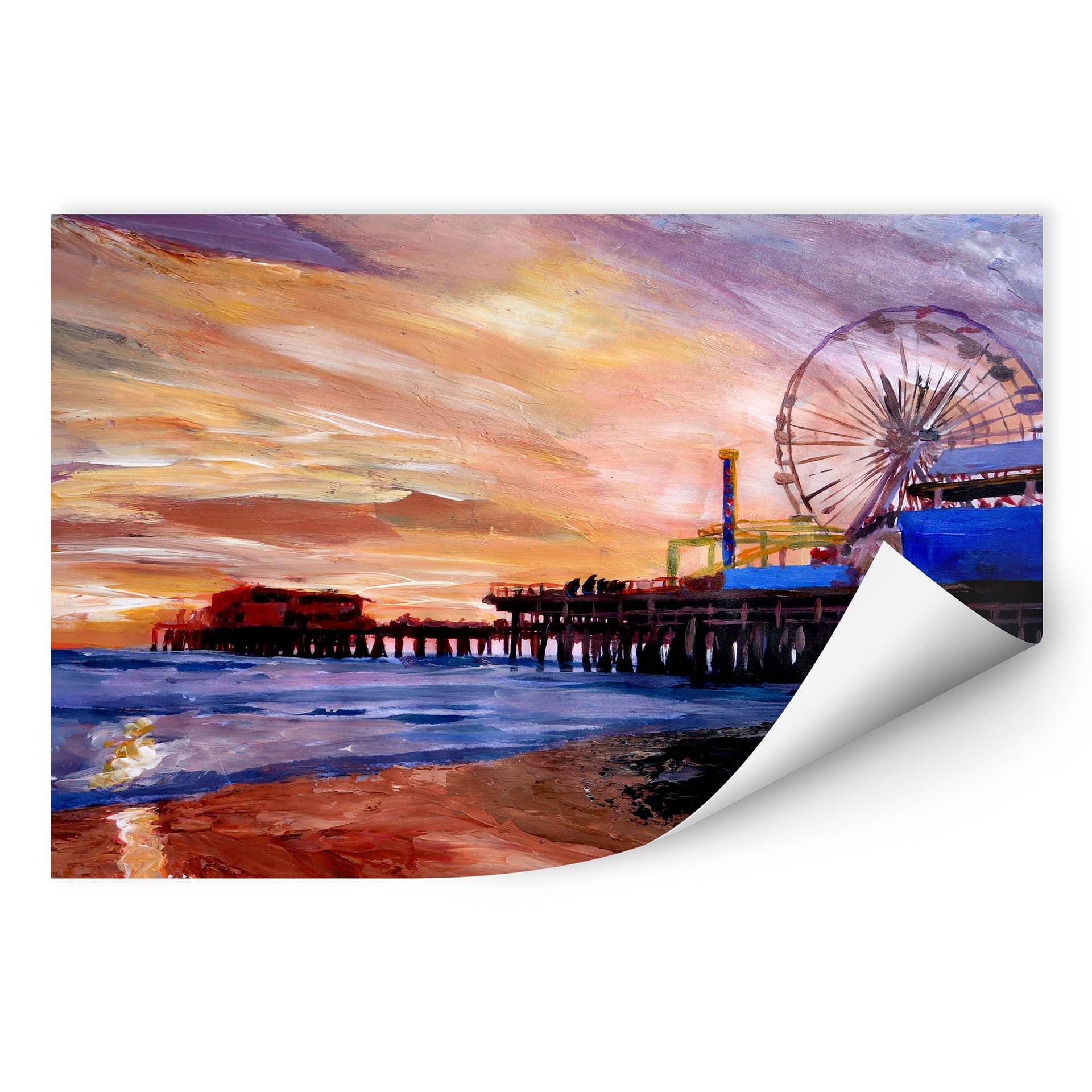 Muurprints Bleichner - Santa Monica Pier