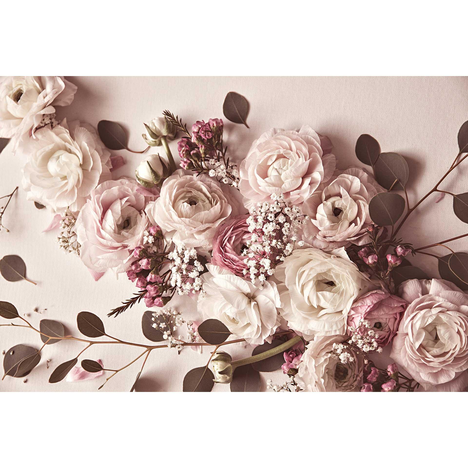 Livingwalls papier peint photo ARTist Flat Lay Flower