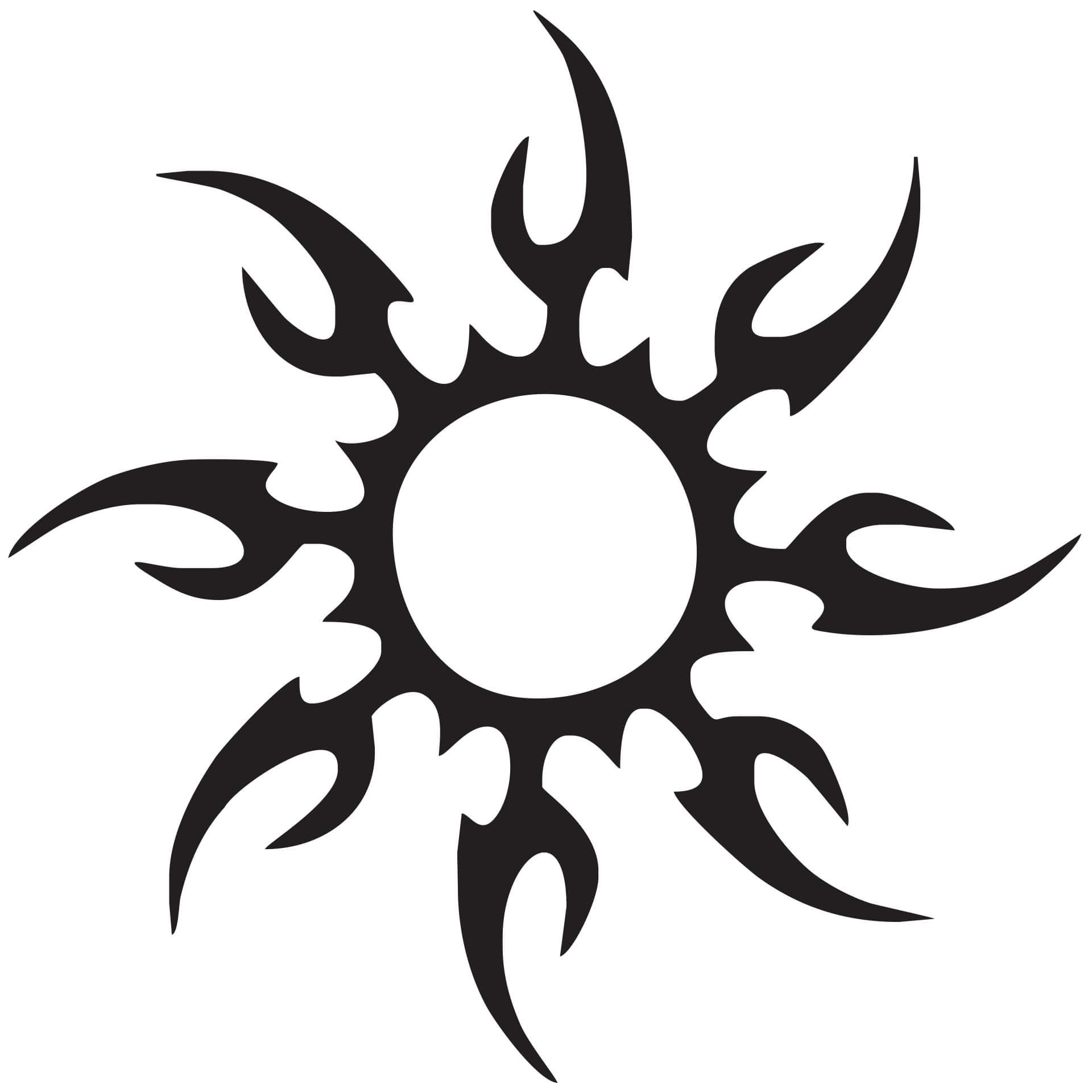 Wandtattoo Tribal 2