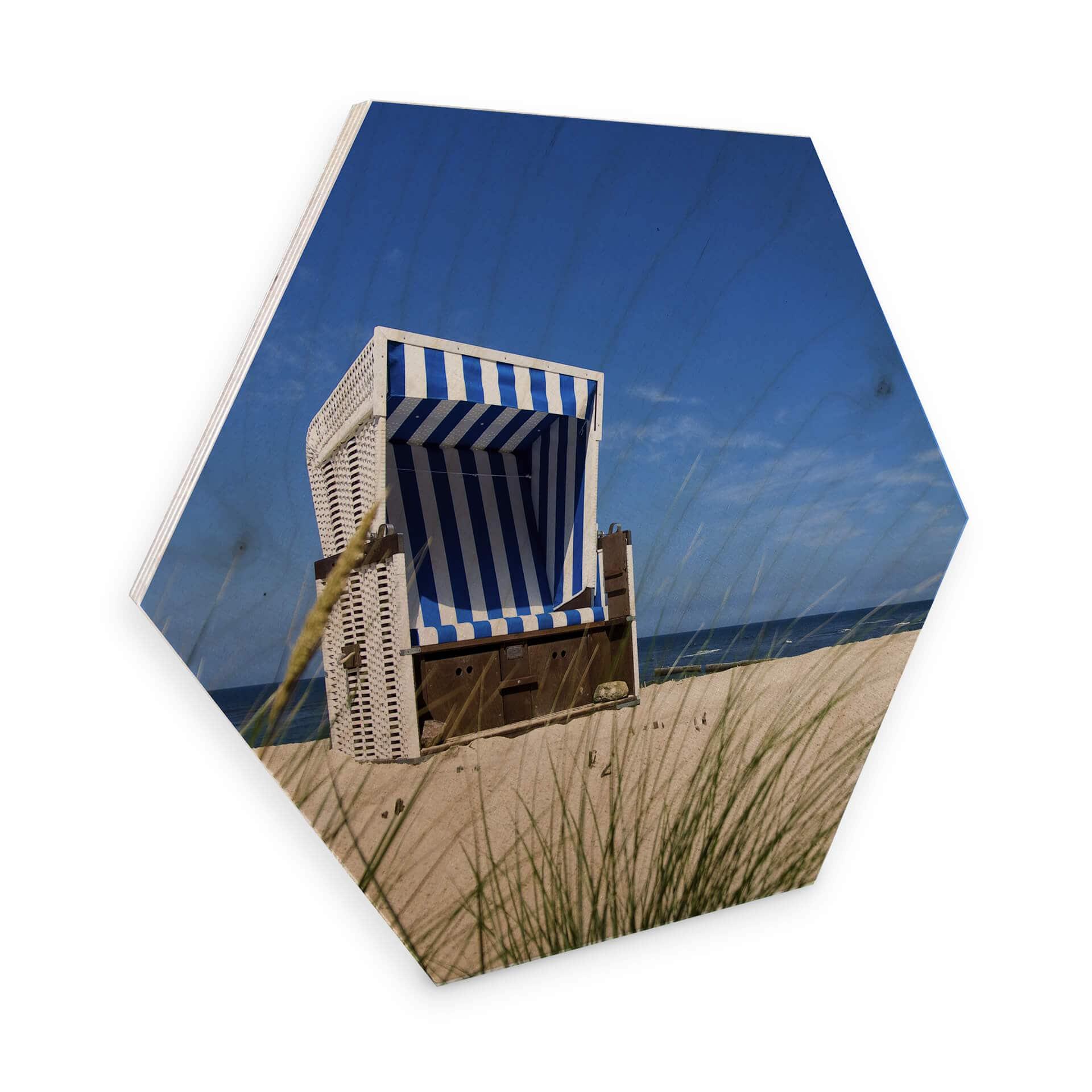 Hexagon Hout - Strandstoel