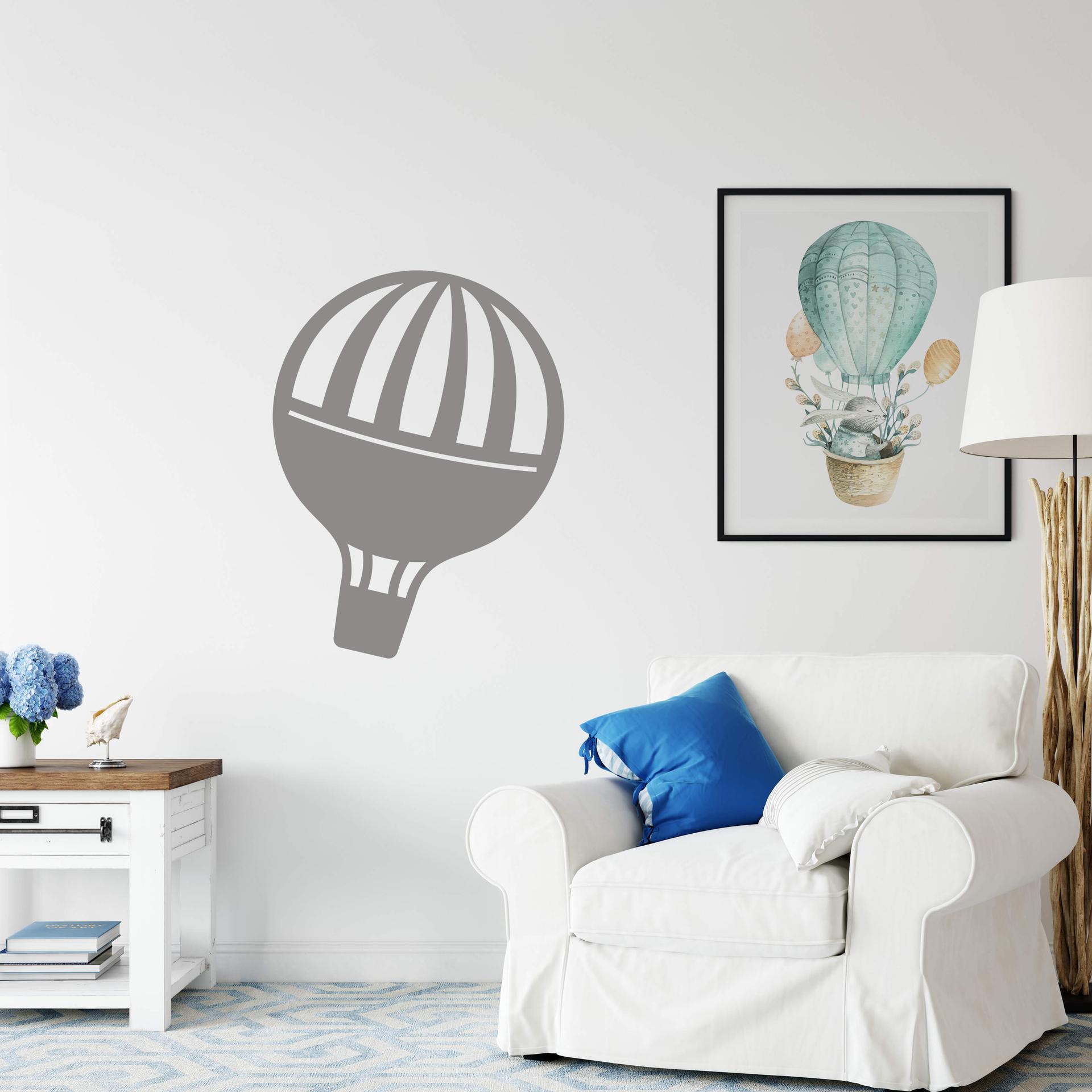 Wandtattoo Fesselballon