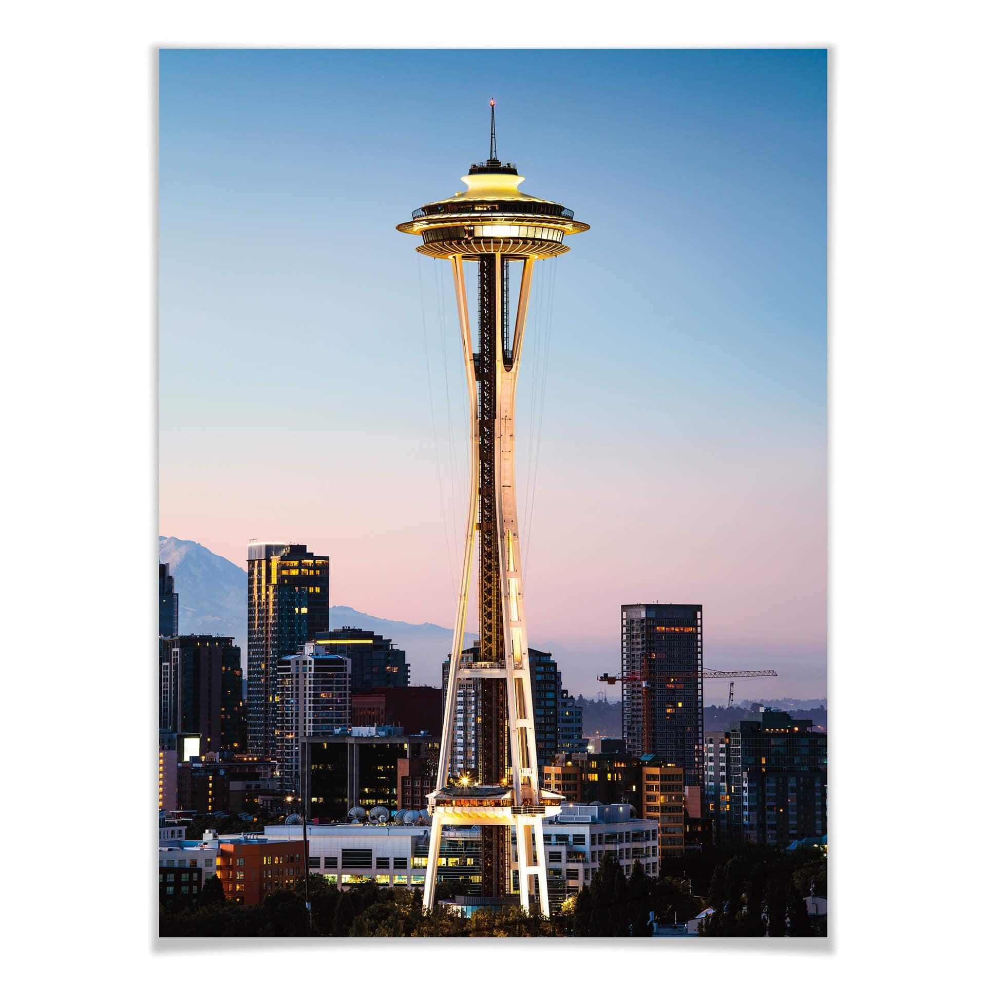 Plakat Colombo - Space Needle w Seattle
