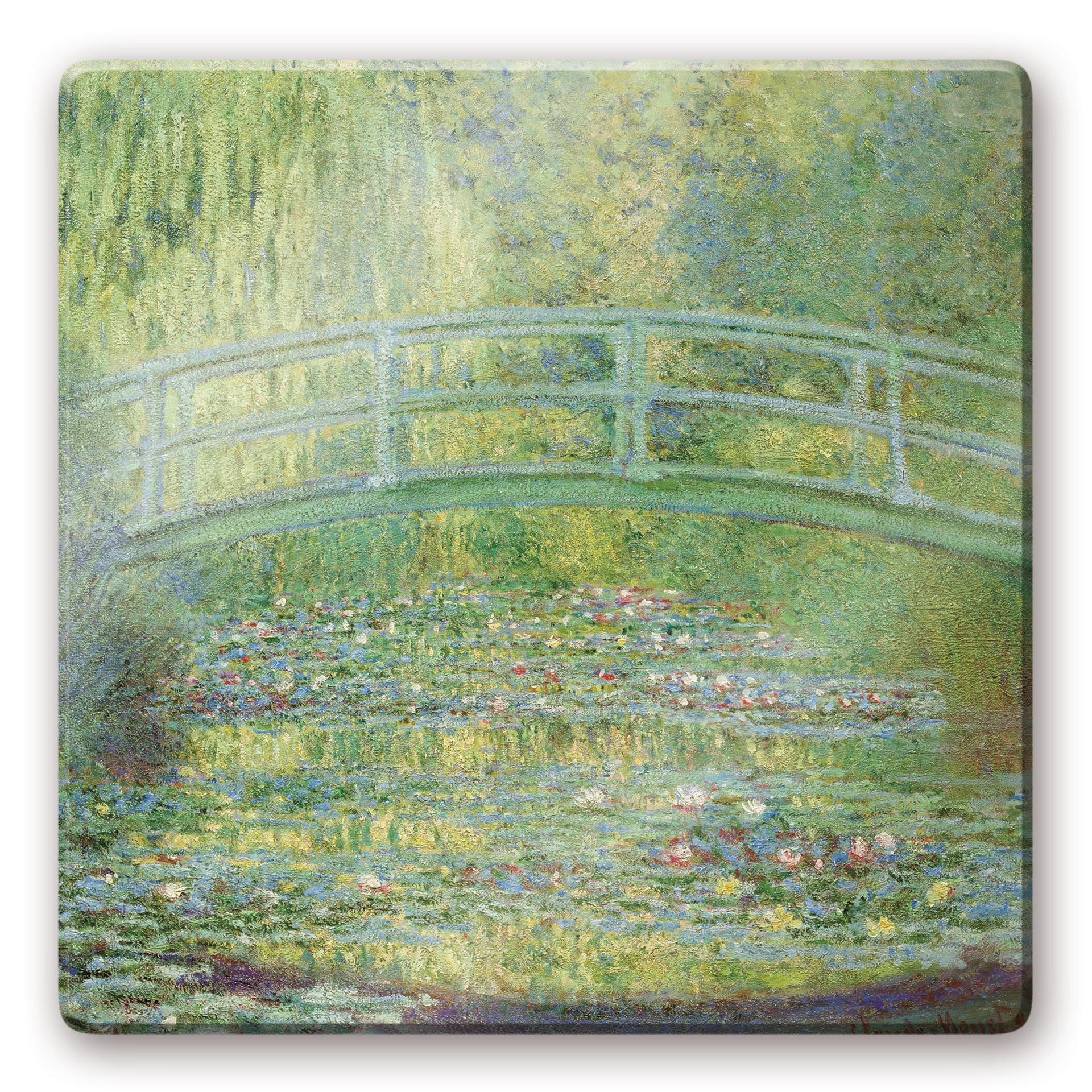 Glasbillede - Monet - The Waterlily Pond