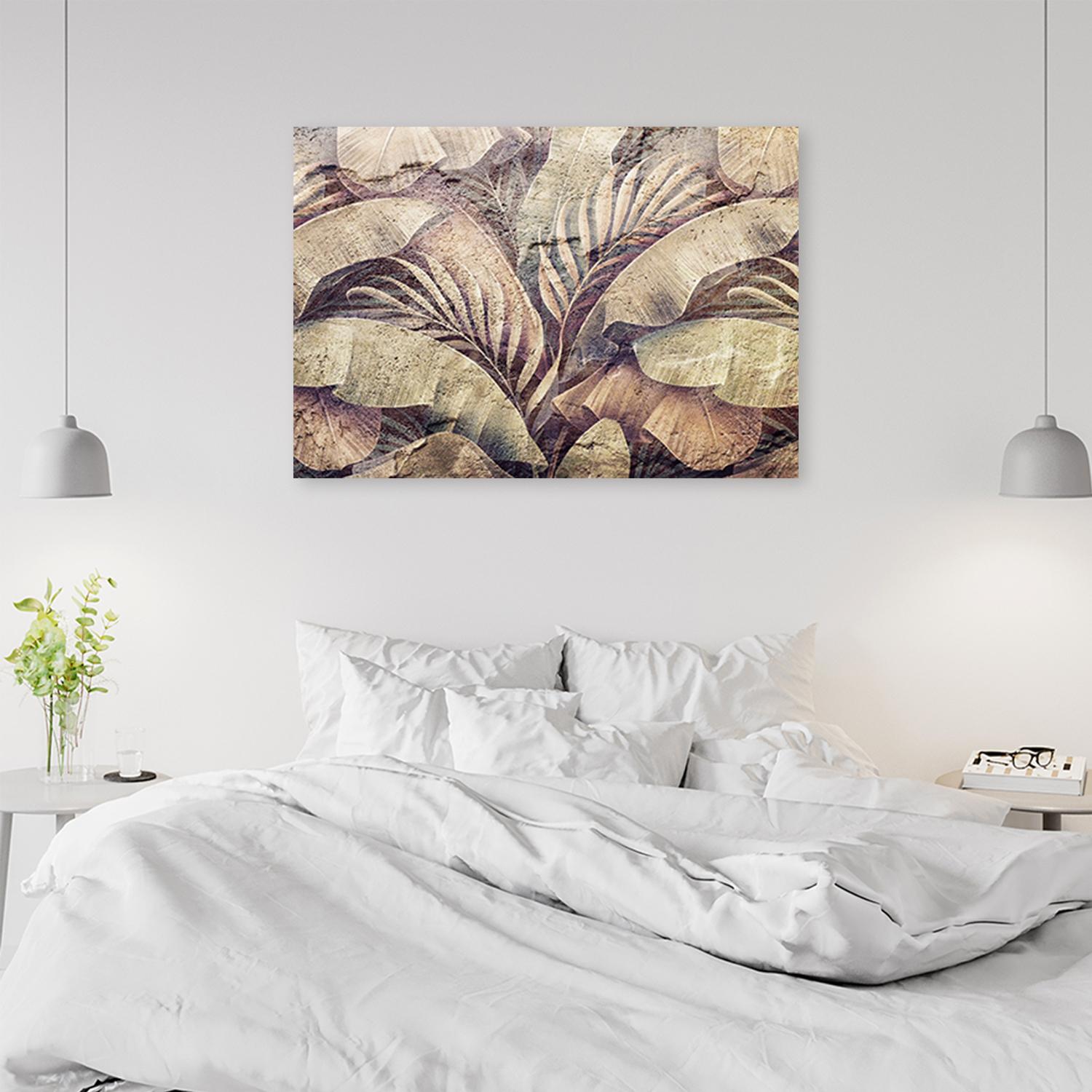 Canvasbillede, Palmer jungle blade natur