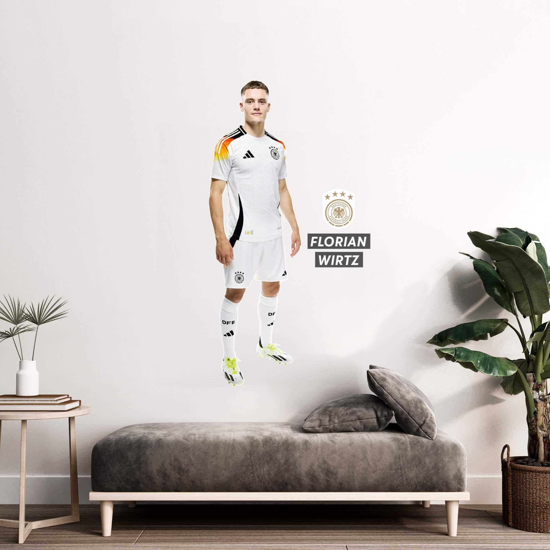 DFB Sticker EM für die Wand, Wandtattoo - Wirtz