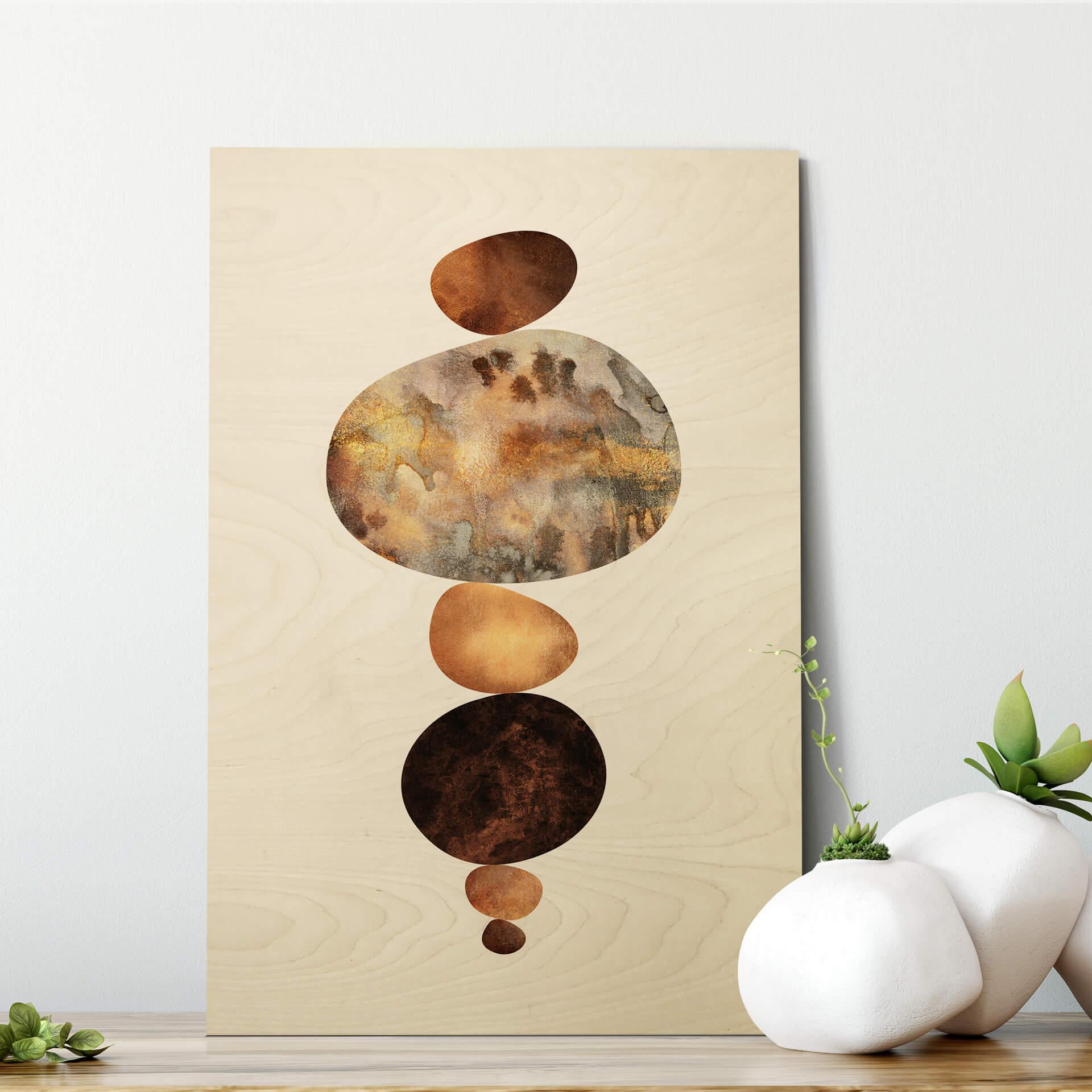 Cuadro de madera Fredriksson - Equilibrio