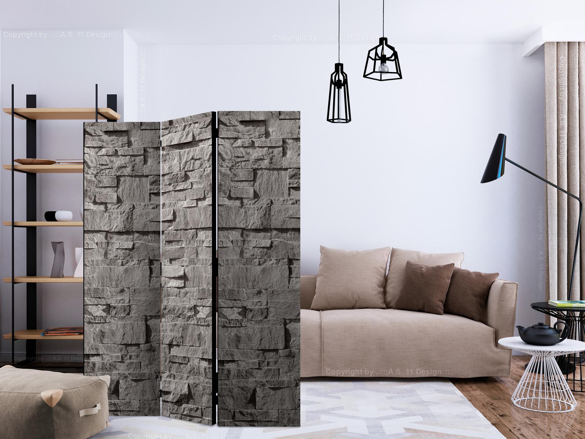 Schermo divisorio - Tabula rasa, 3 pezzi - 135x172 cm