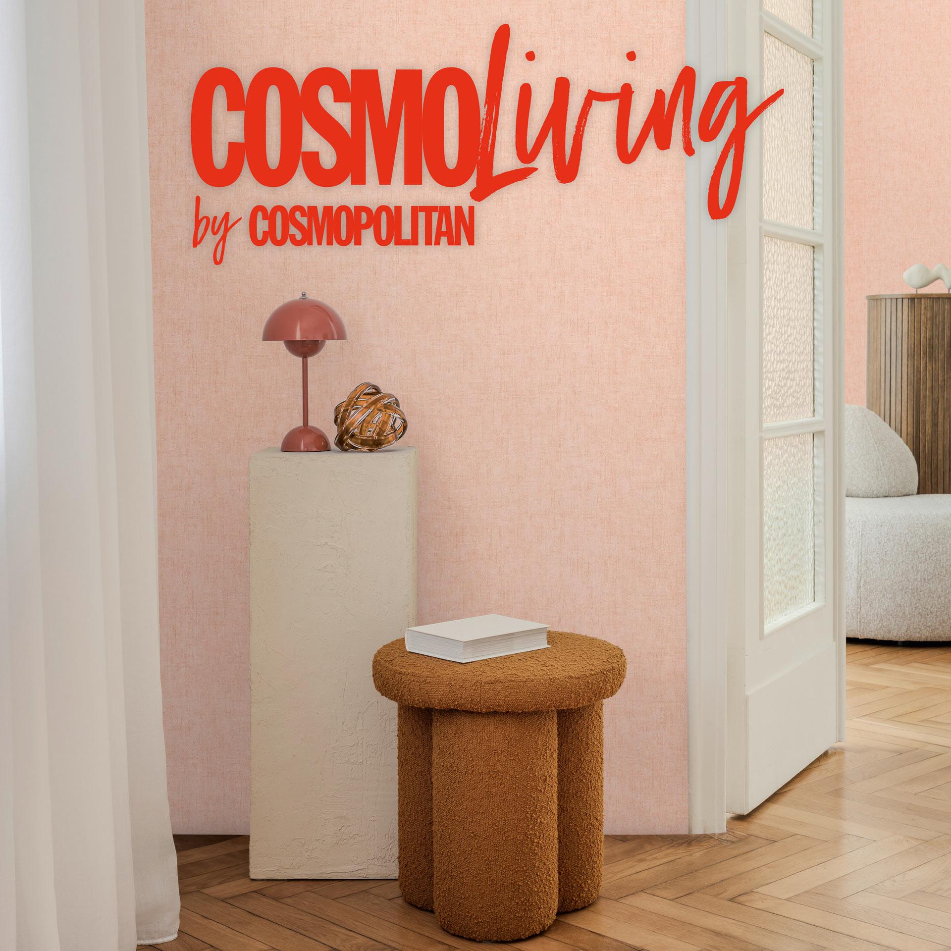COSMOPOLITAN tapet abrikosrosa - moderne Ikke-vævet tapet stue soveværelse