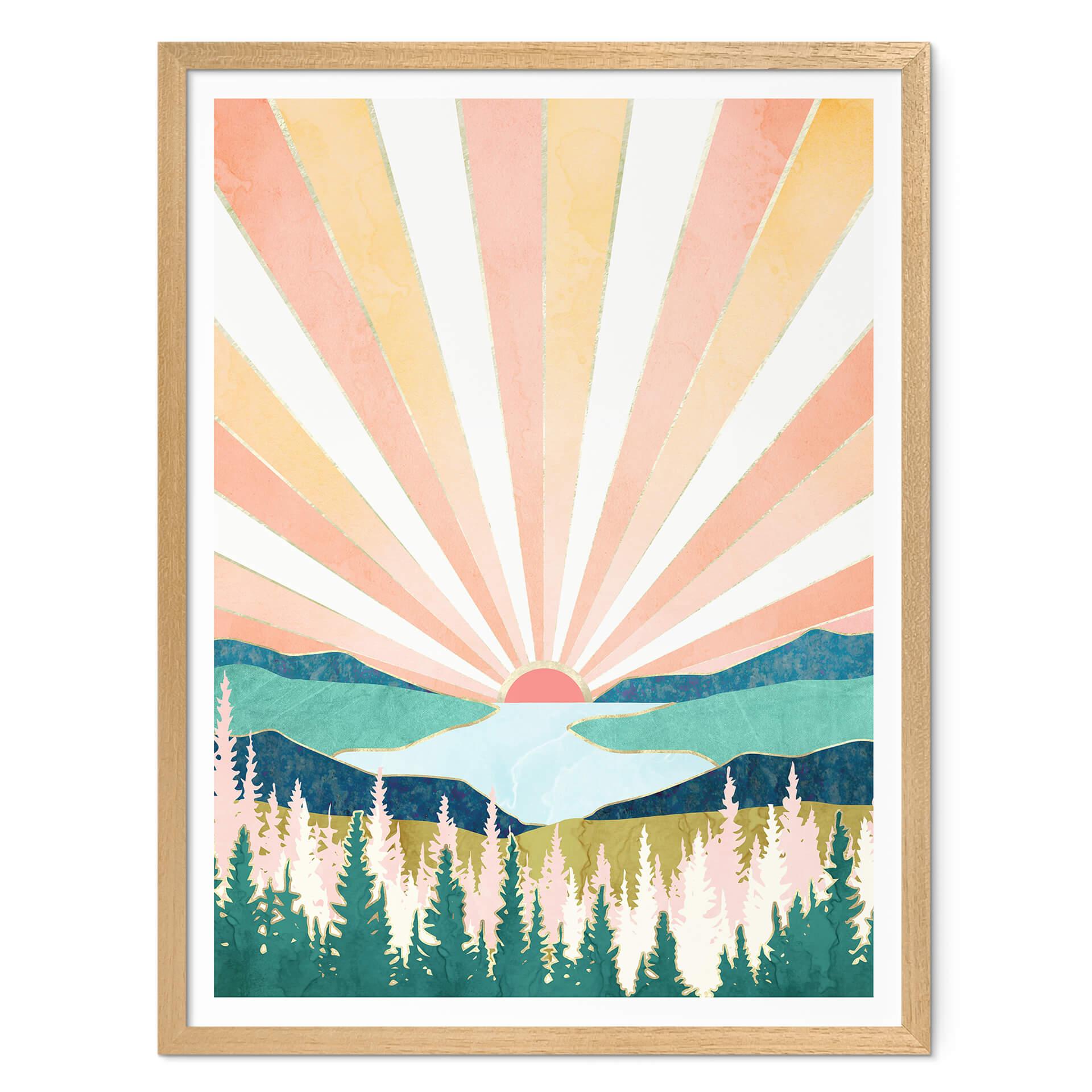 Poster SpaceFrog Designs - Retro sommar
