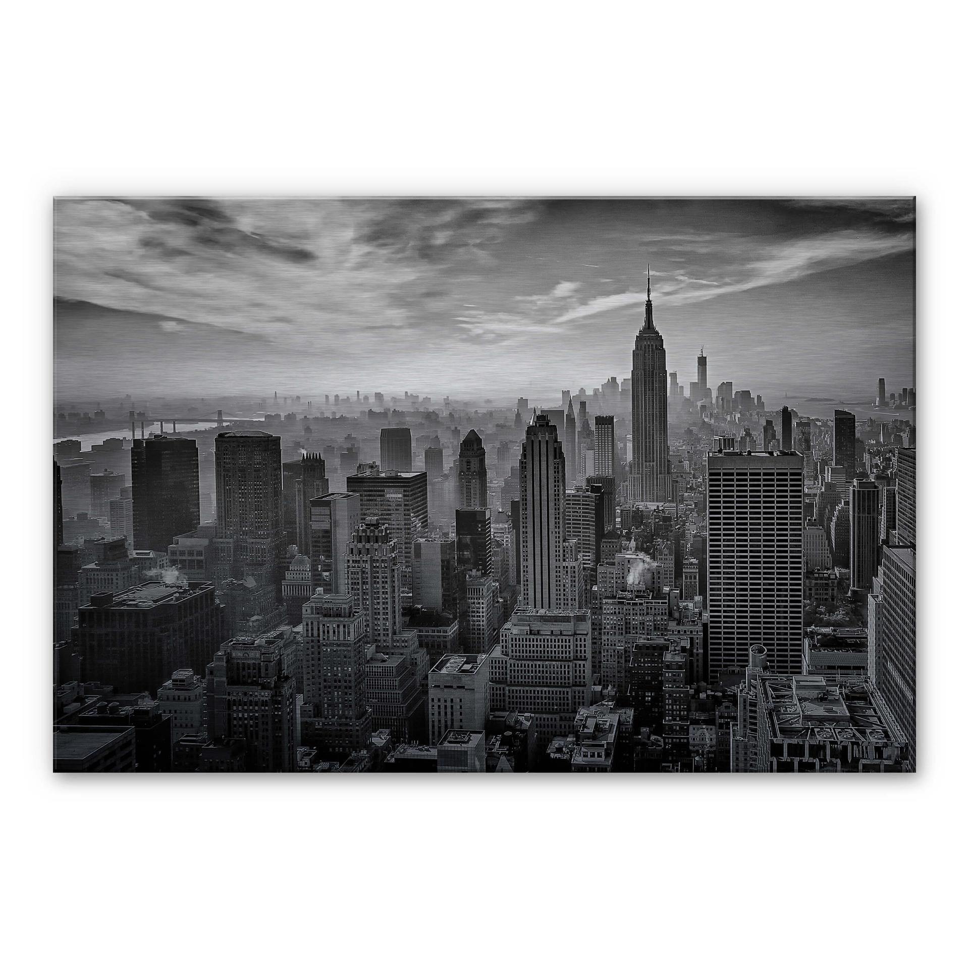 Alu-dibond zilver - Schilbe - Gotham