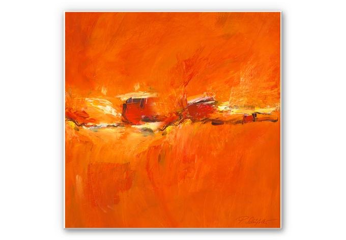 Tableau Forex - Schüßler - Composition in Orange