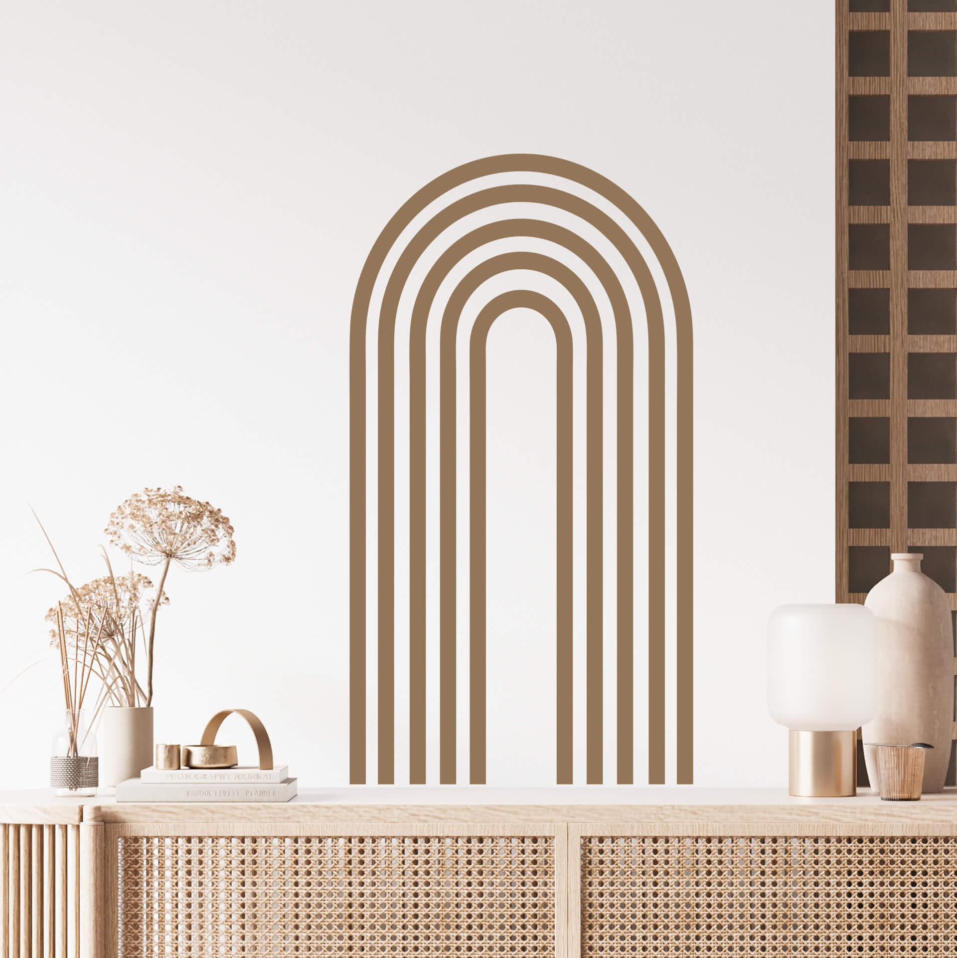 Wallsticker Boho sløjfer ensfarvet