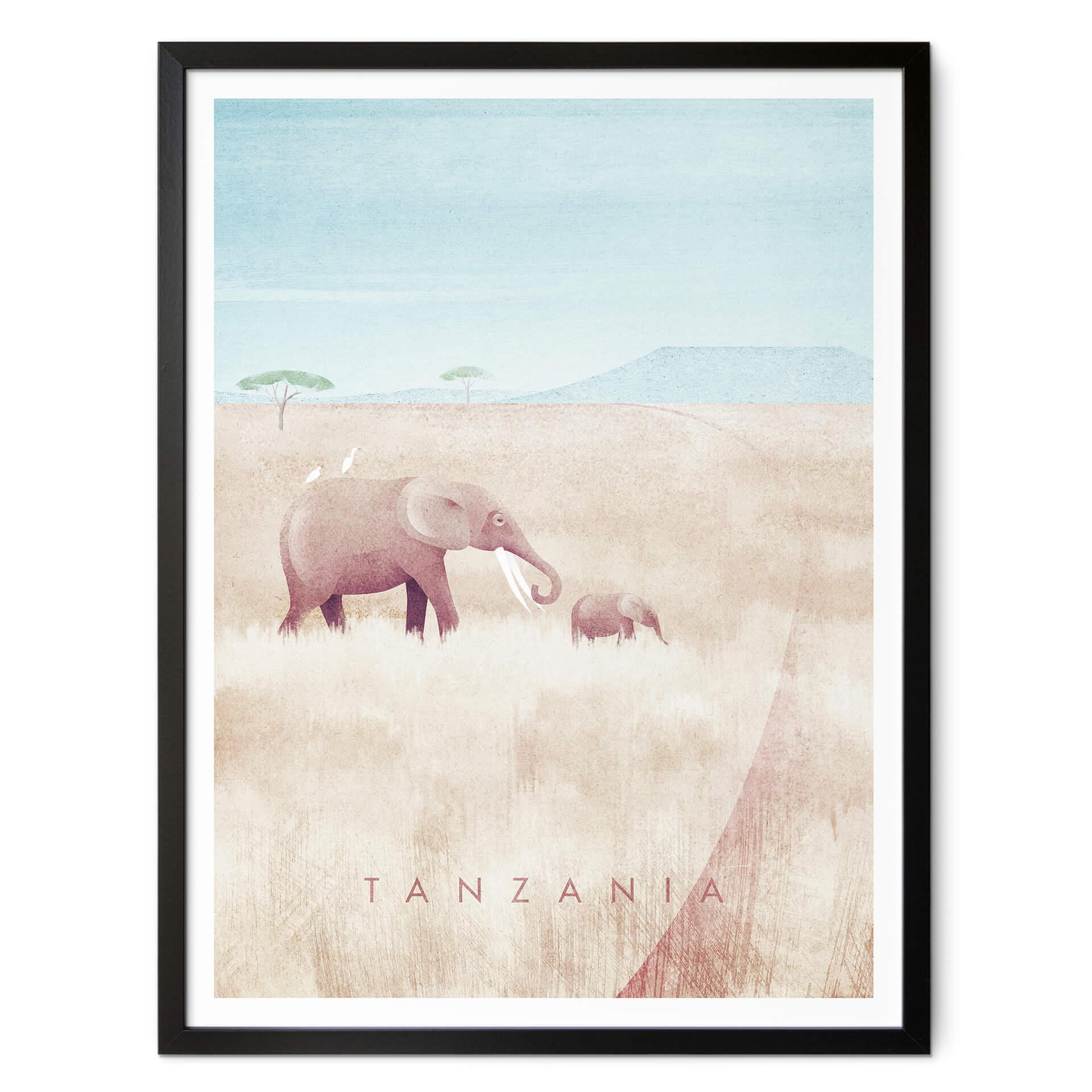 Poster Rivers - Tanzania