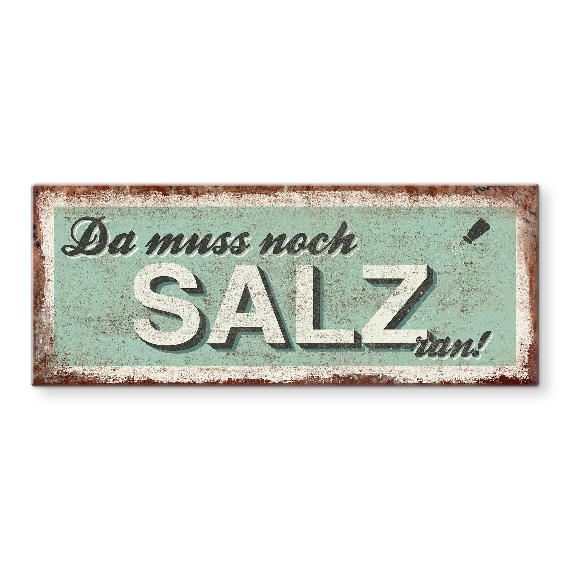 Stænkplade - Da muss noch Salz ran