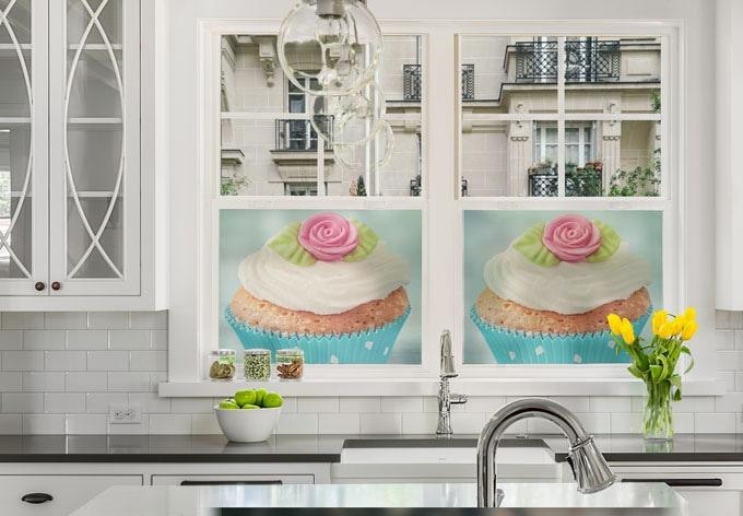 Película de privacidad Sweet Cupcake - cuadrado