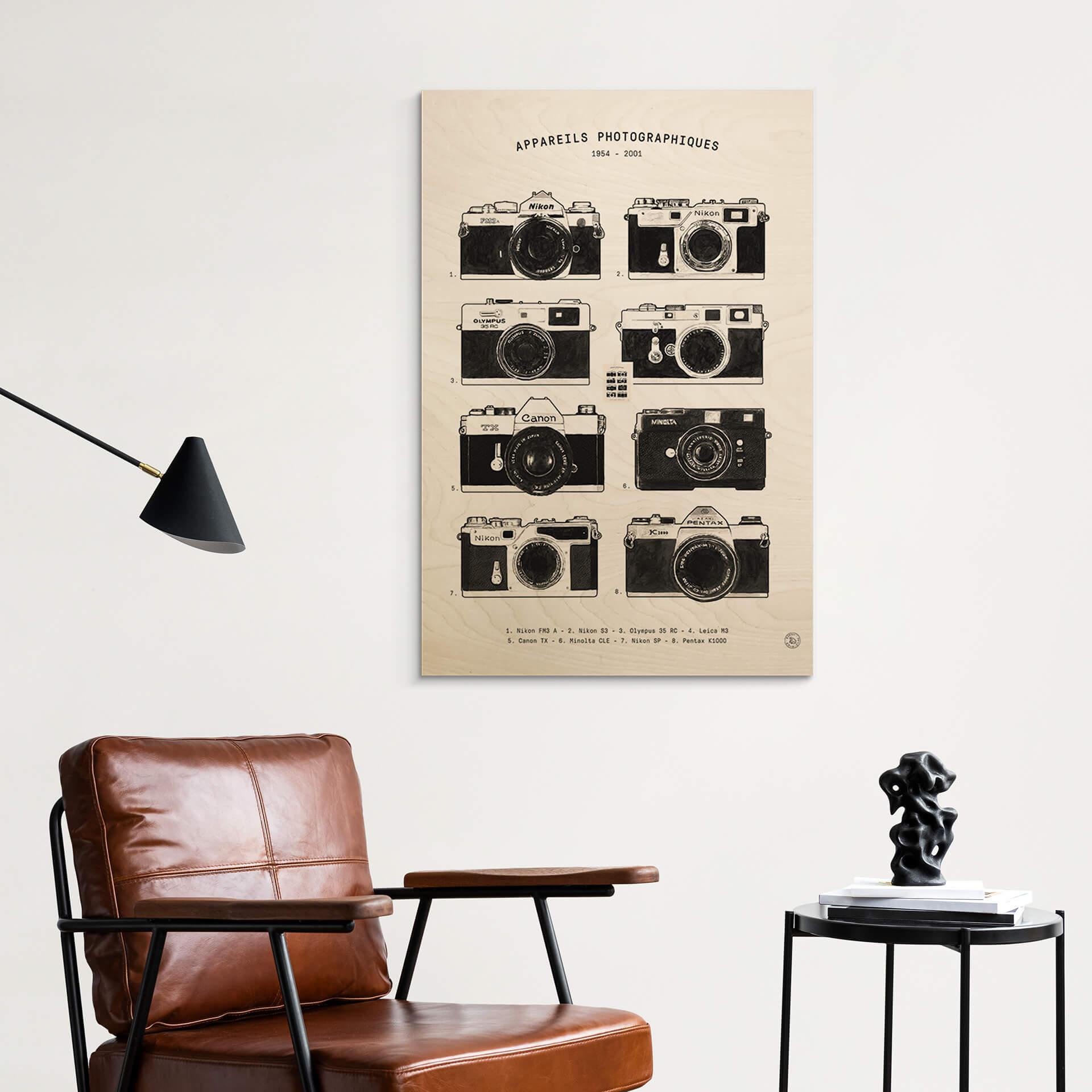 Træplakat Bodart - Nostalgi i fotografiet