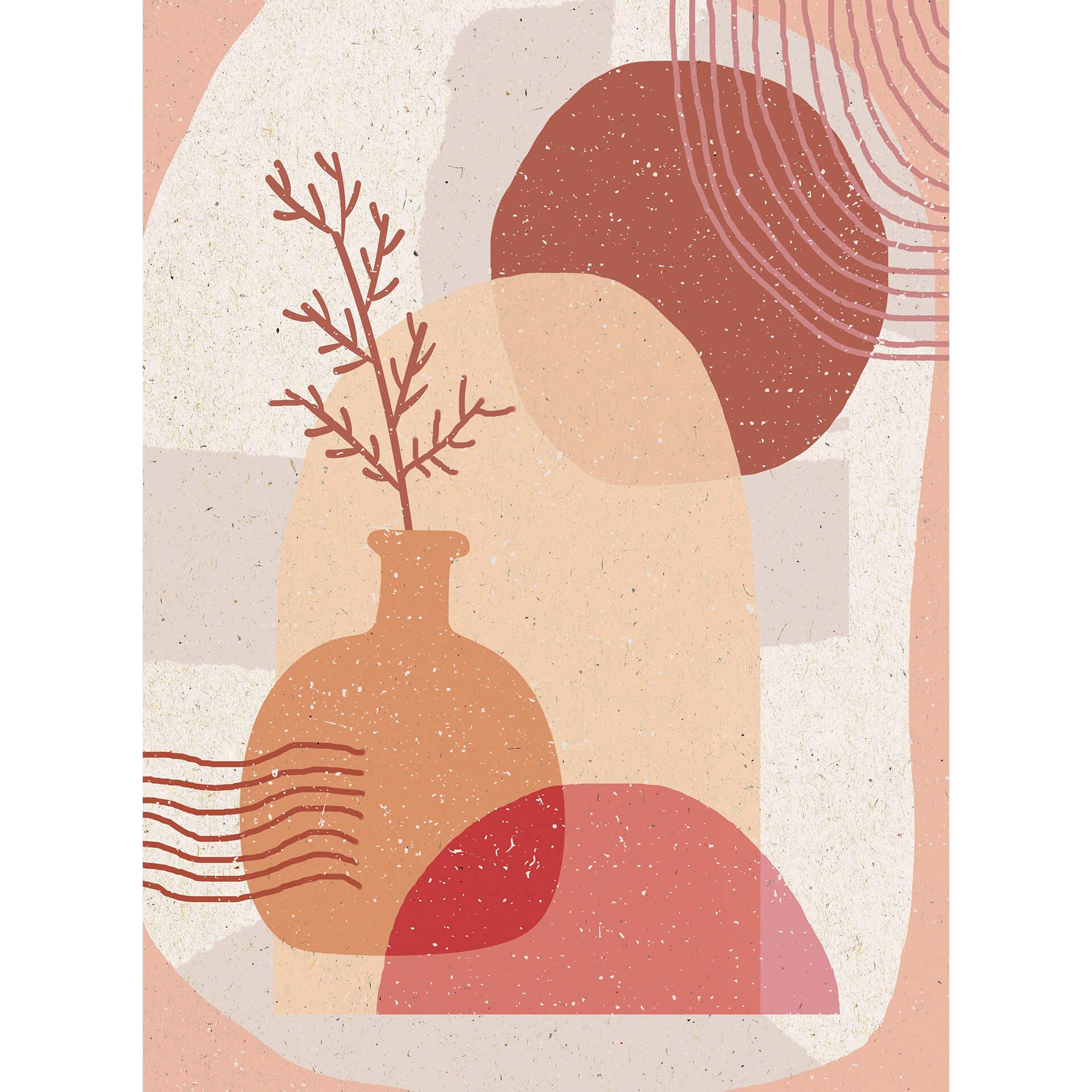 Fotobehang Demir - Boho Plants