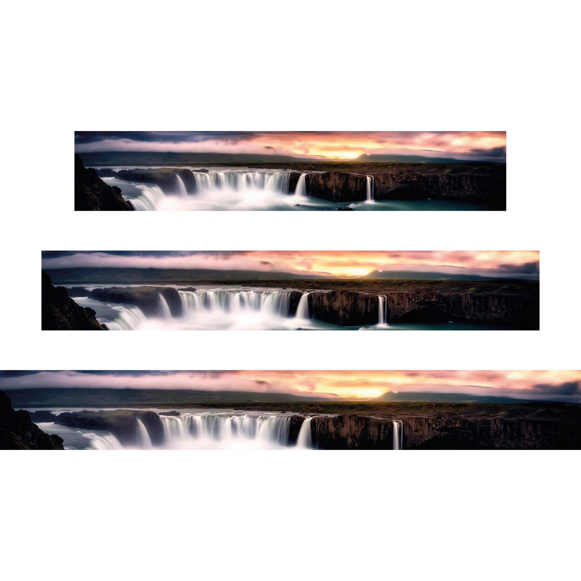 Fotobehang Mitterwallner – Fire and Water – Panora