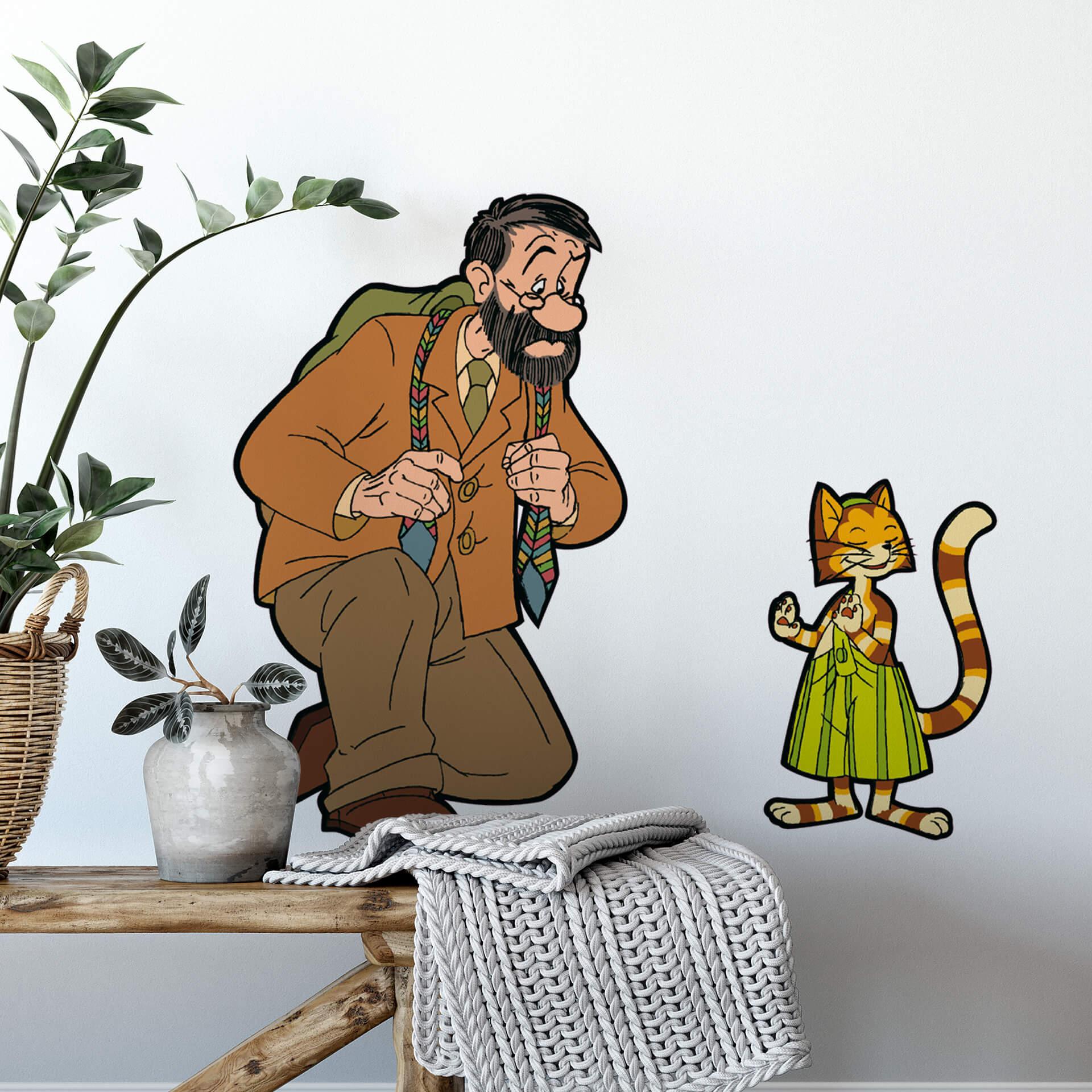 Wandtattoo Pettersson und Findus 03