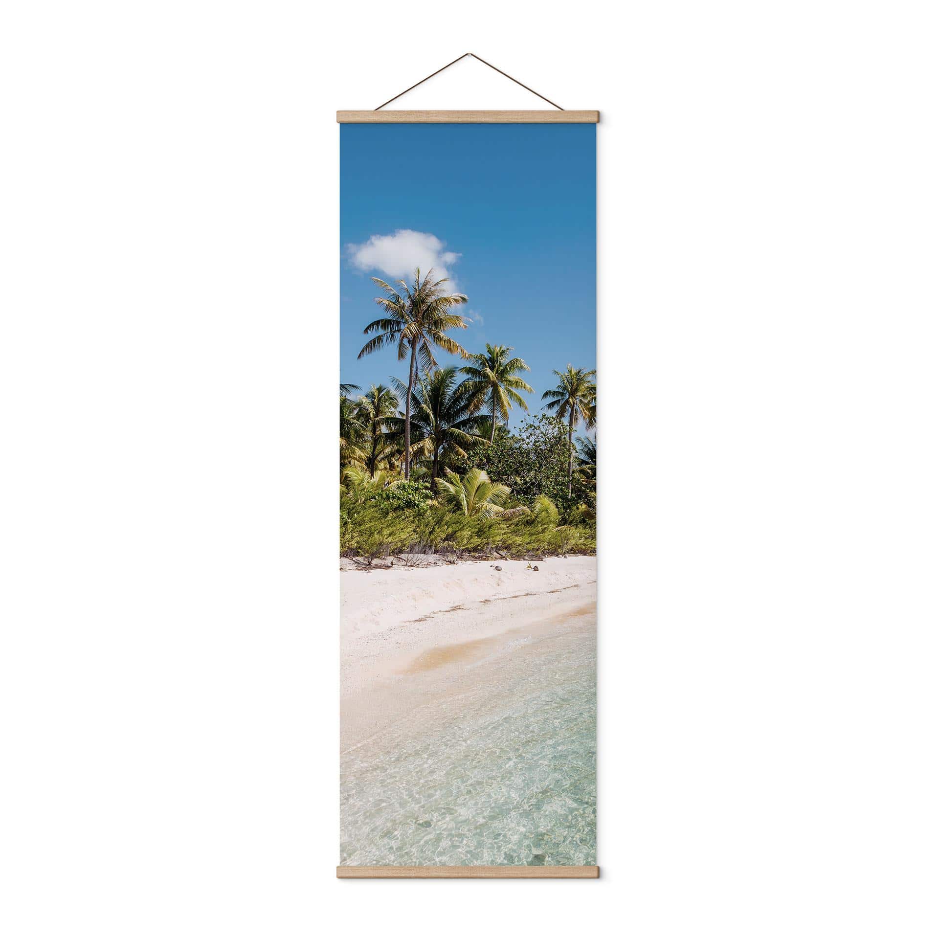 Tekstil plakat Palmestranden i Sydhavet - Colombo - Panorama