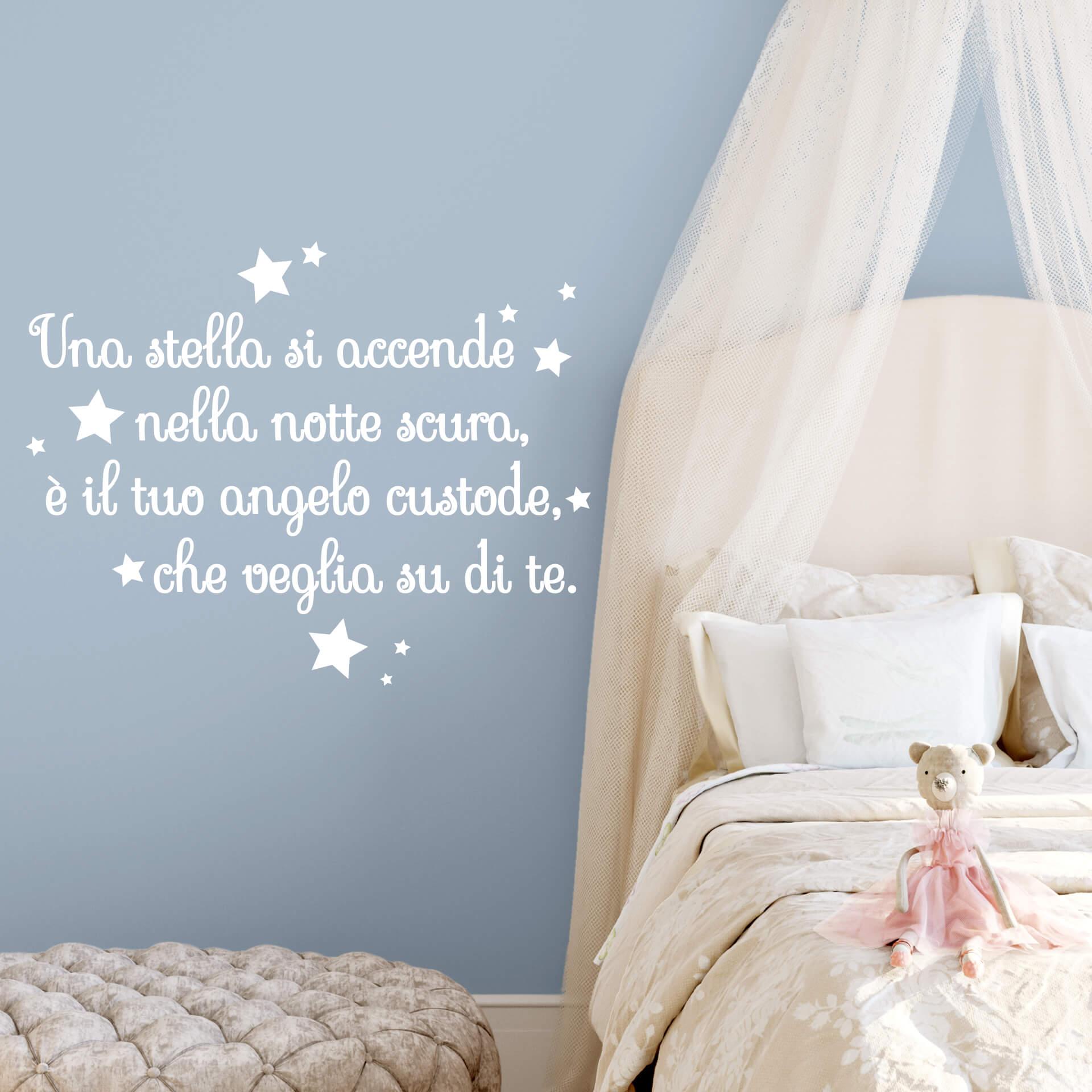 Adesivo murale – Una stella si accende