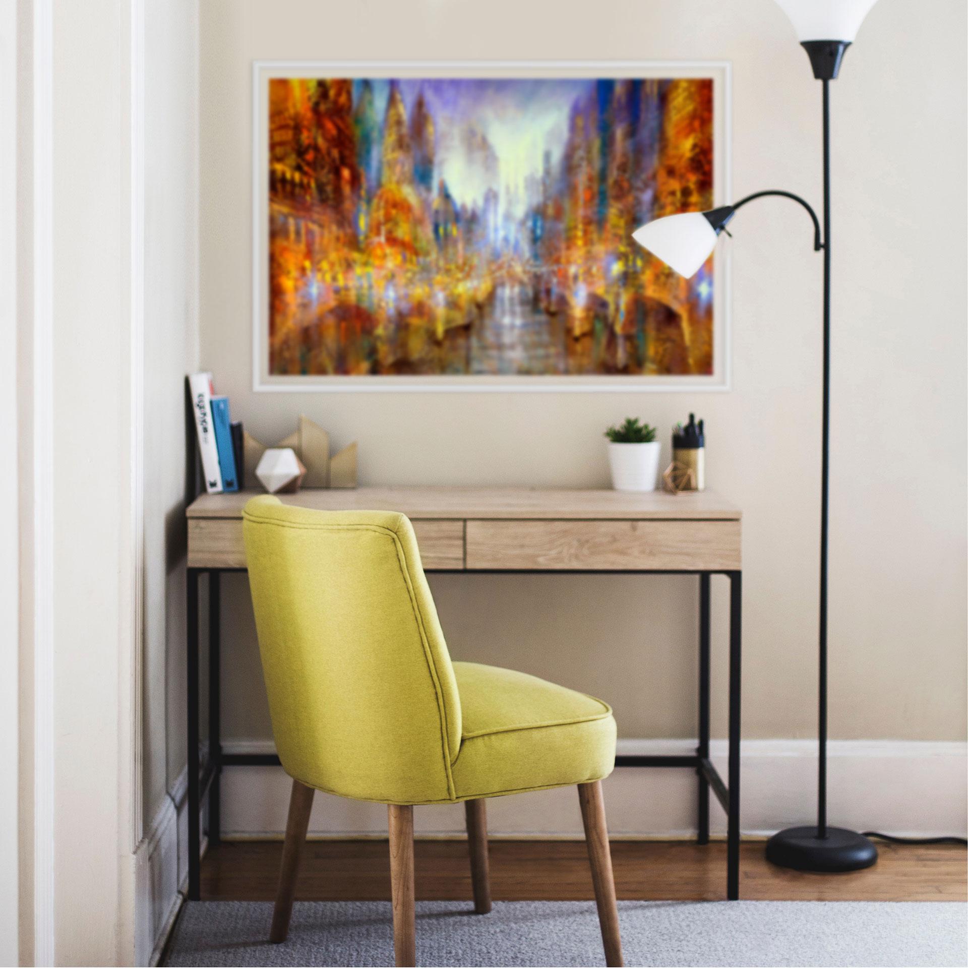 Zelfklevende Poster Schmucker - City of Lights