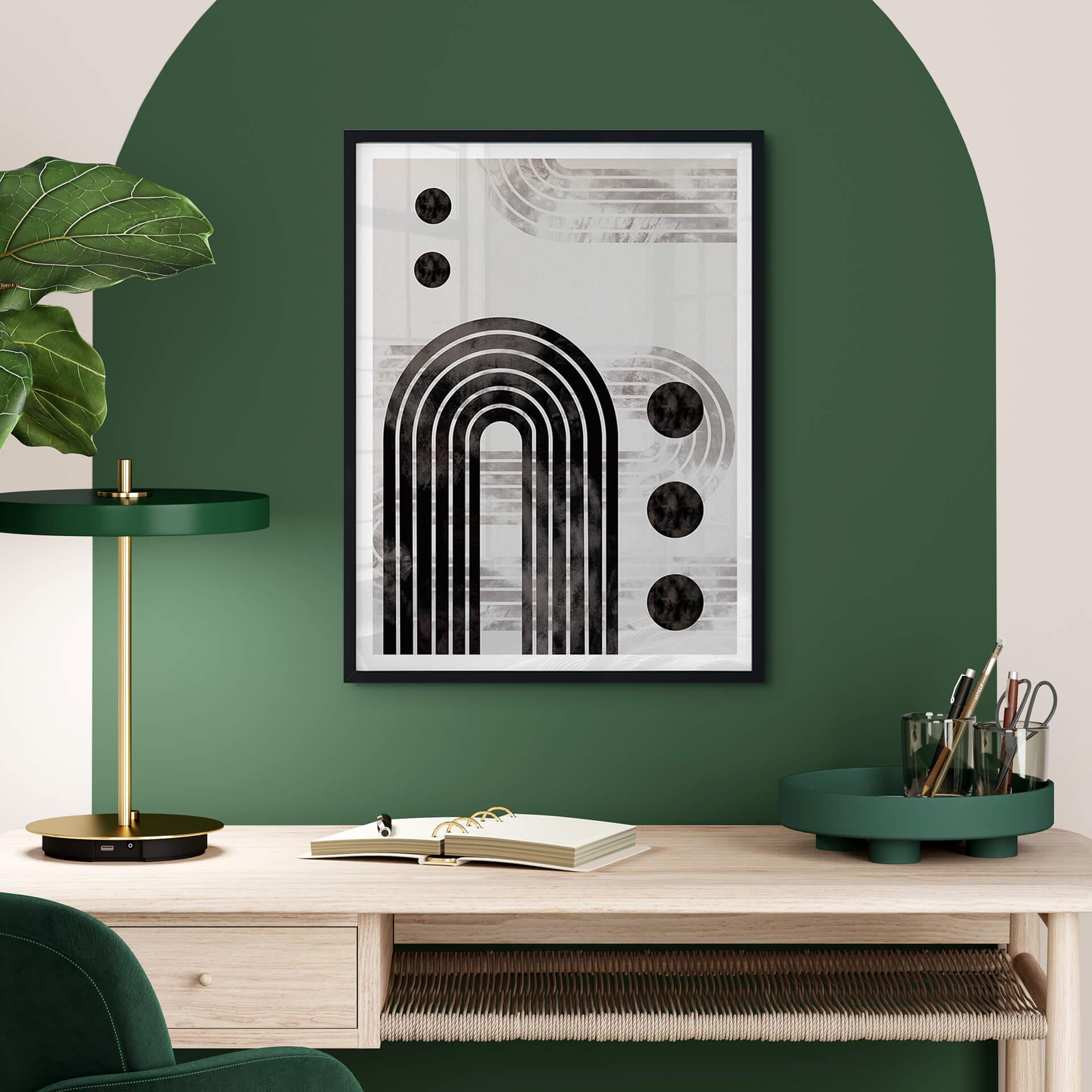 Plakat 1X Studio - Czarny łuk