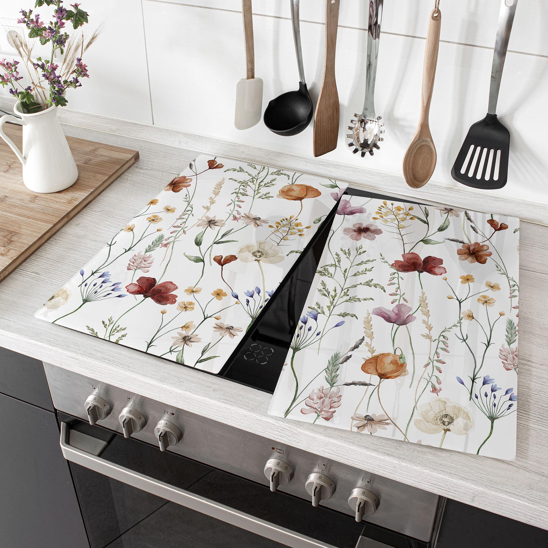 Kogeplade Farverige vilde blomster - UN Designs