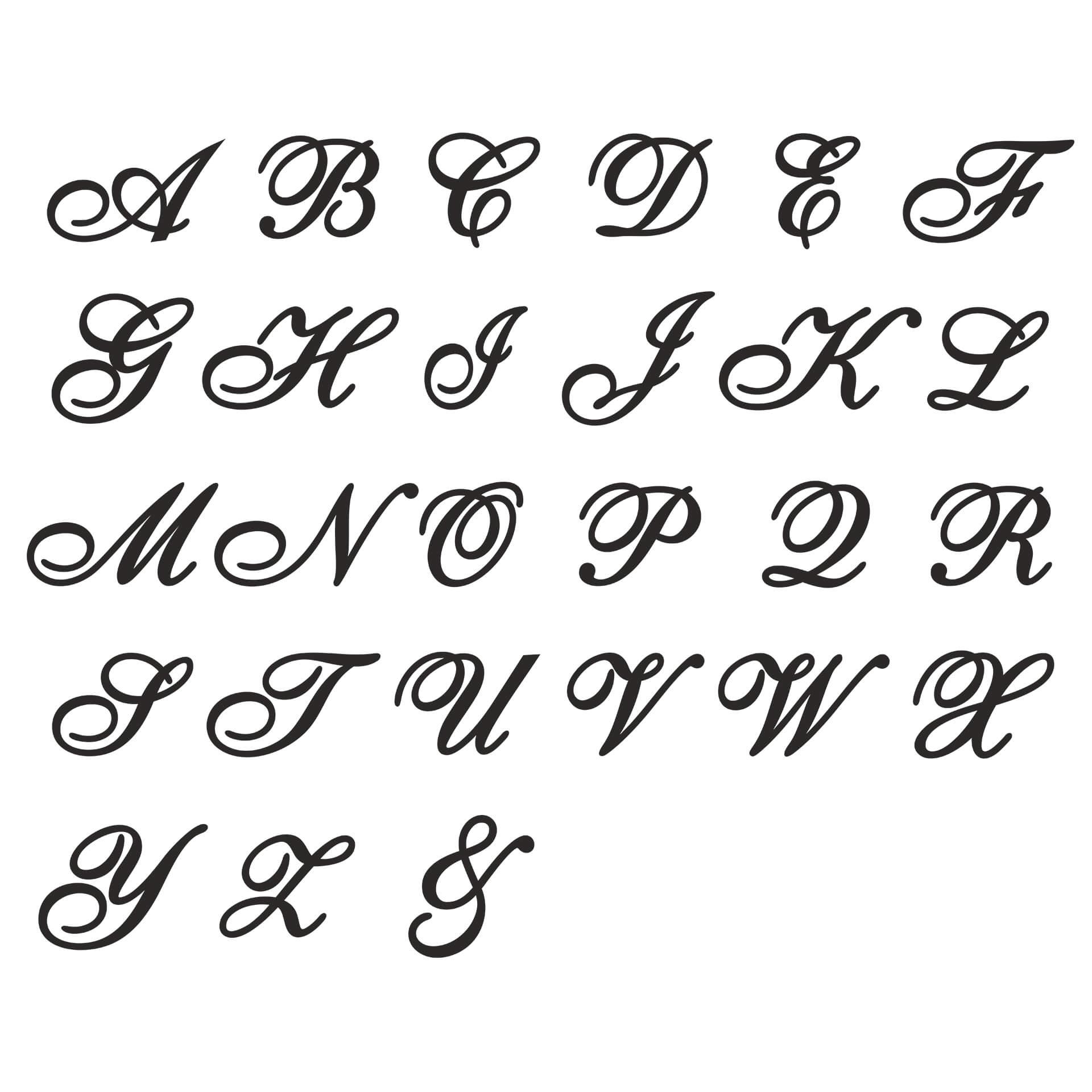 Decoratieve Letters - Sierletters - MDF
