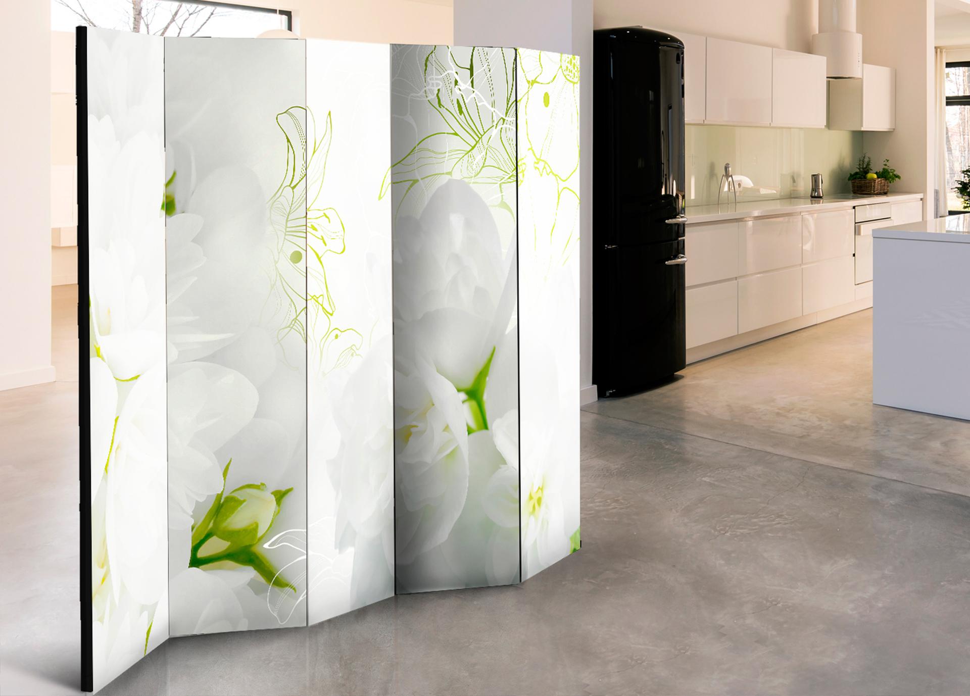 Divisorio - Gelsomino, 5 pezzi - 225x172 cm
