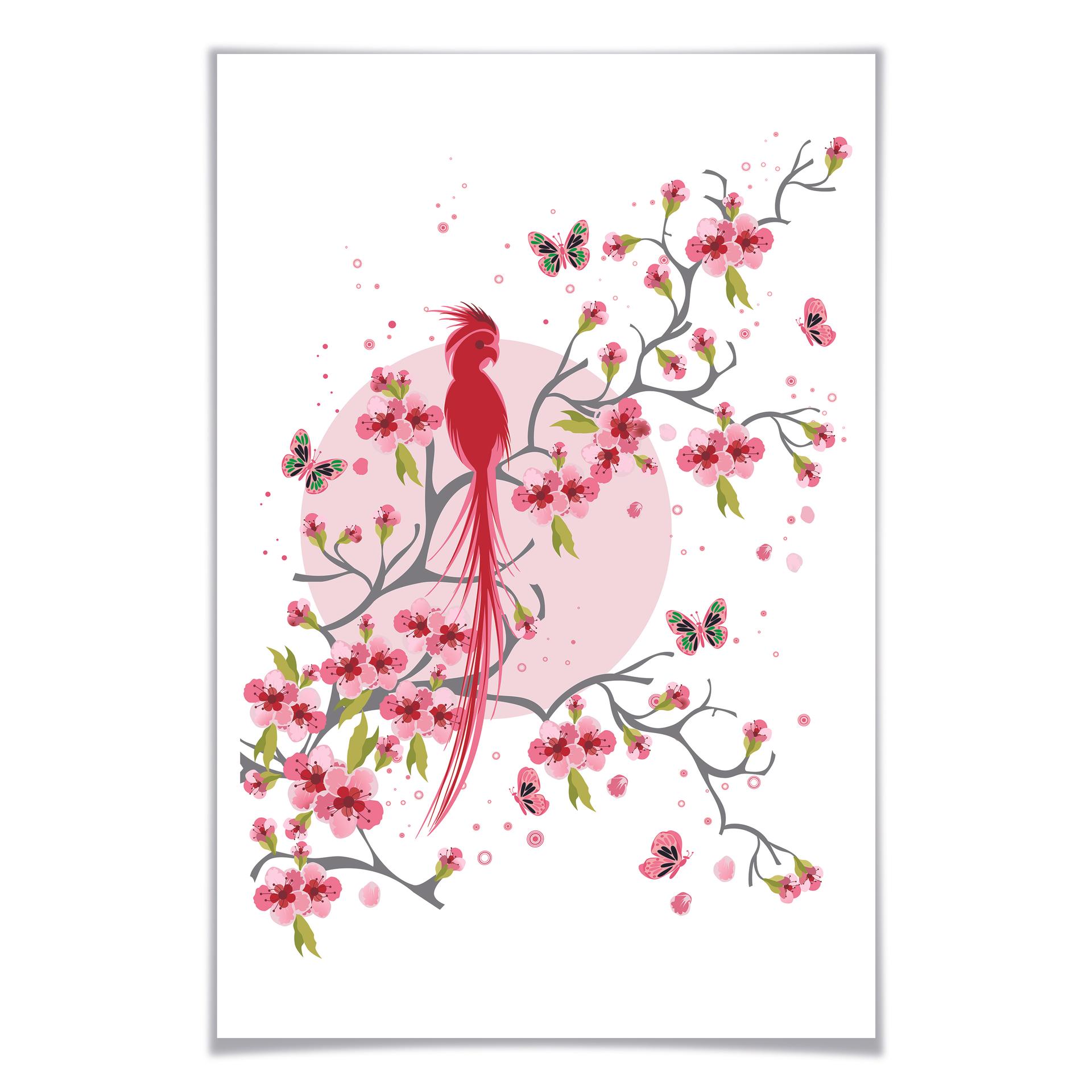 Poster - Oiseau paradisiaque