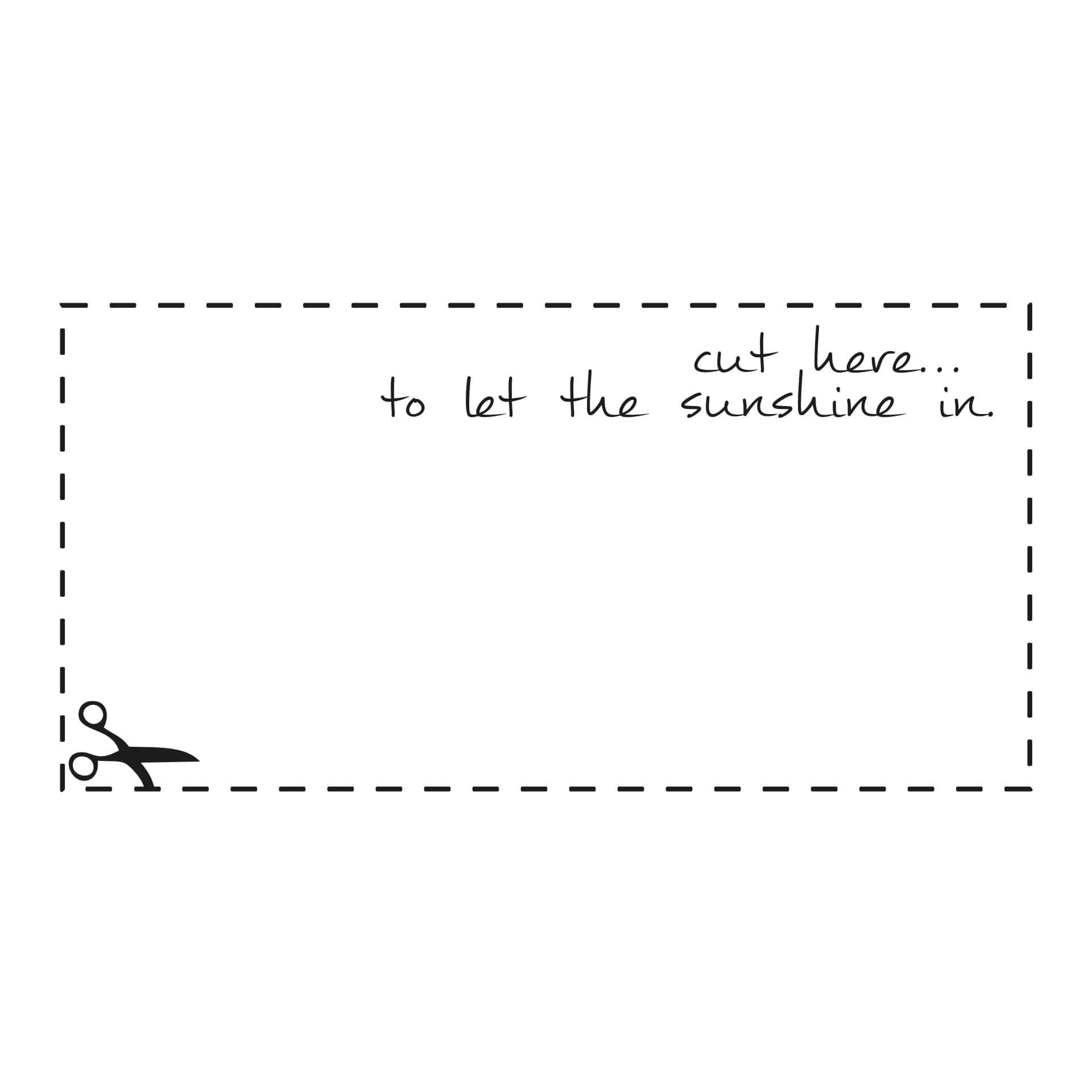 Muursticker cut here...