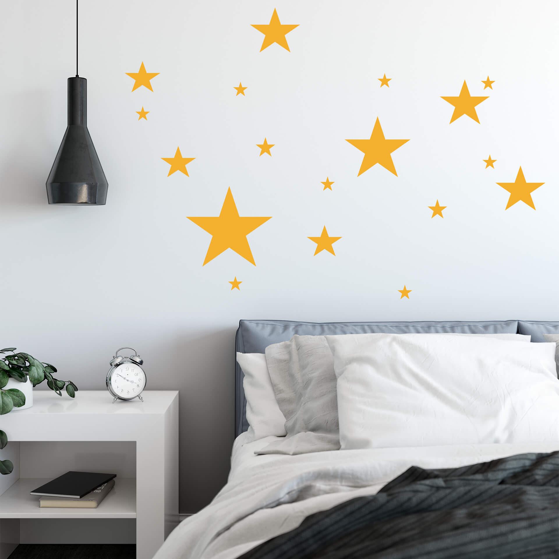 Wallsticker - Stjerner