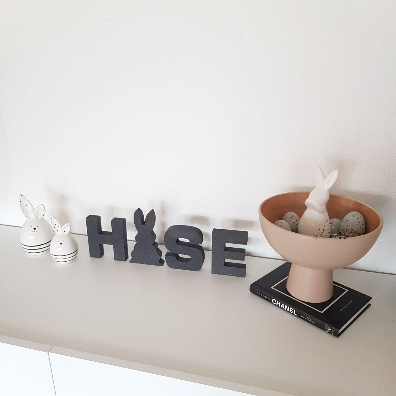 MDF bogstaver - Hase (Hare)